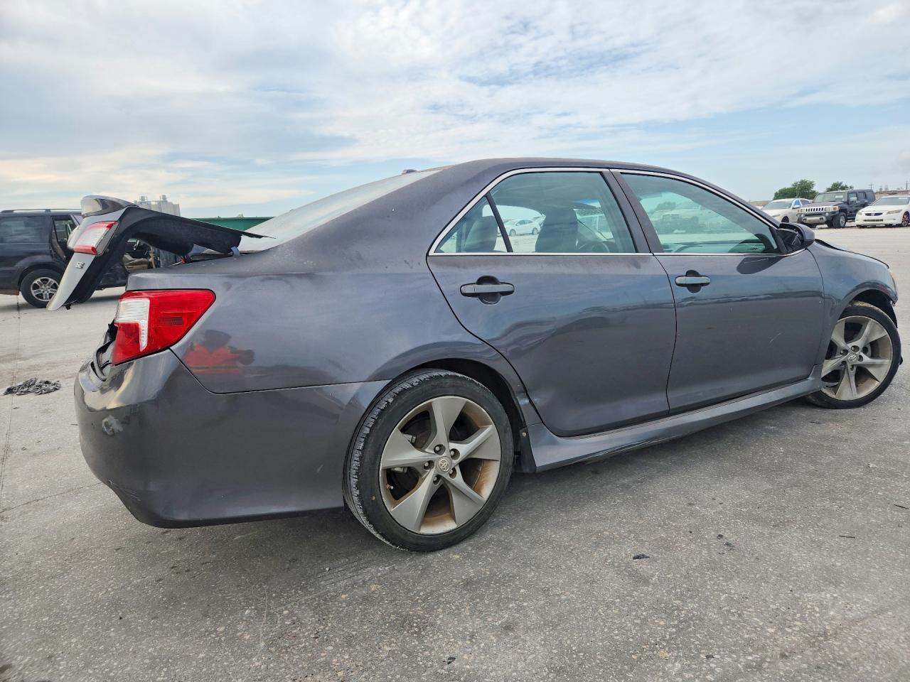 2012 Toyota Camry Se V6 Gray vin: 4T1BK1FK5CU004538