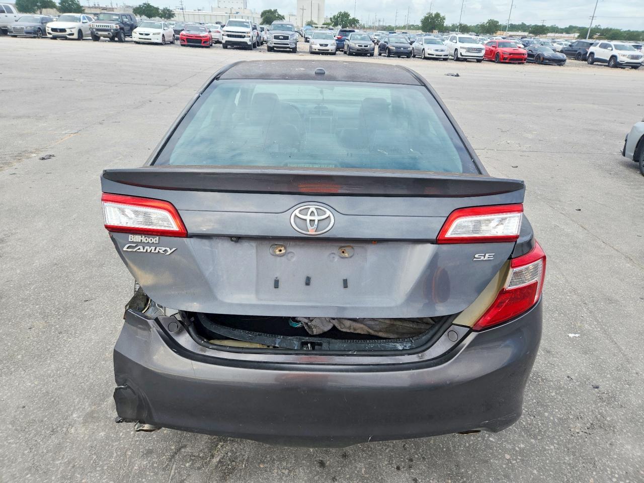 2012 Toyota Camry Se V6 Gray vin: 4T1BK1FK5CU004538