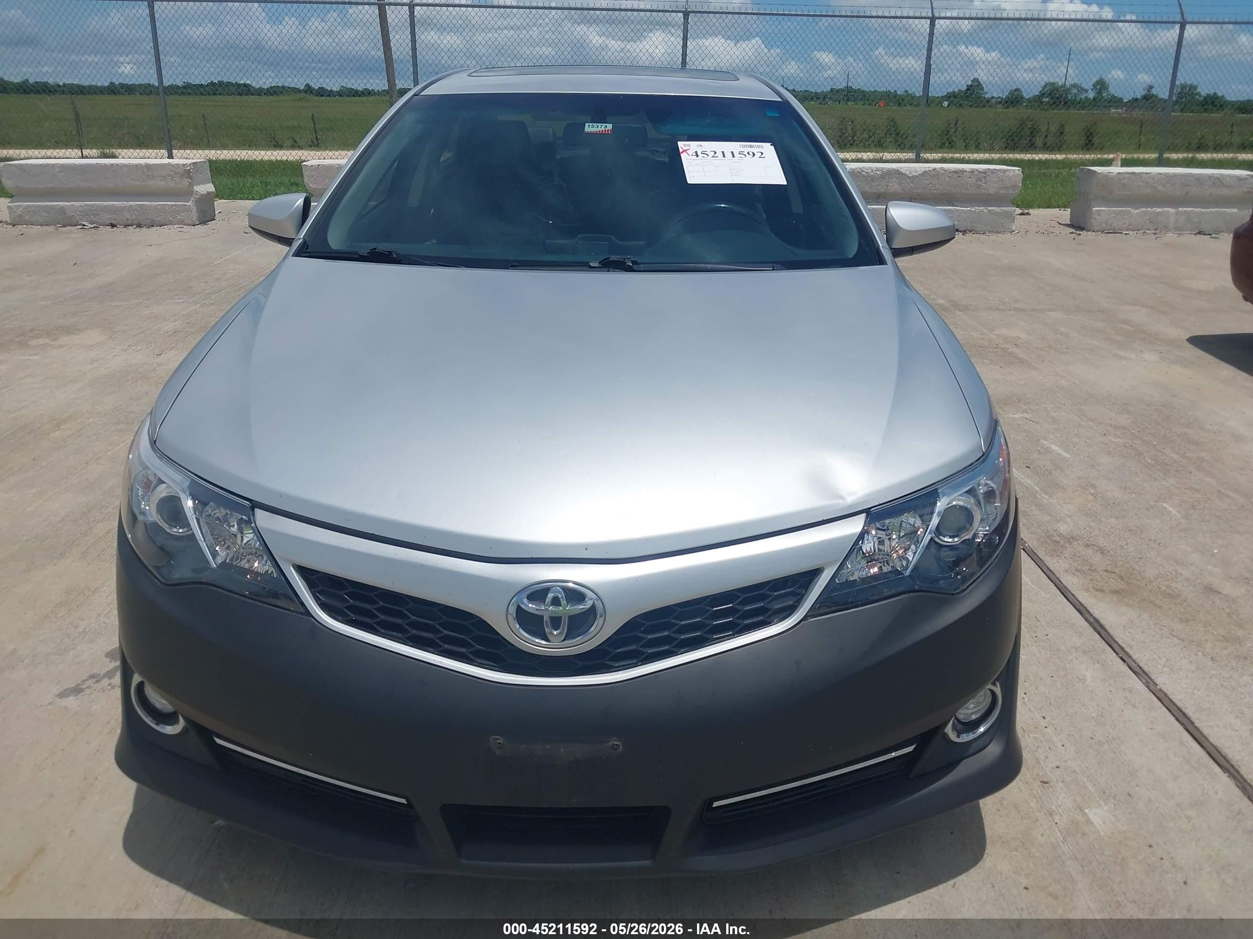 2012 Toyota Camry Se V6 Gray vin: 4T1BK1FK5CU004734