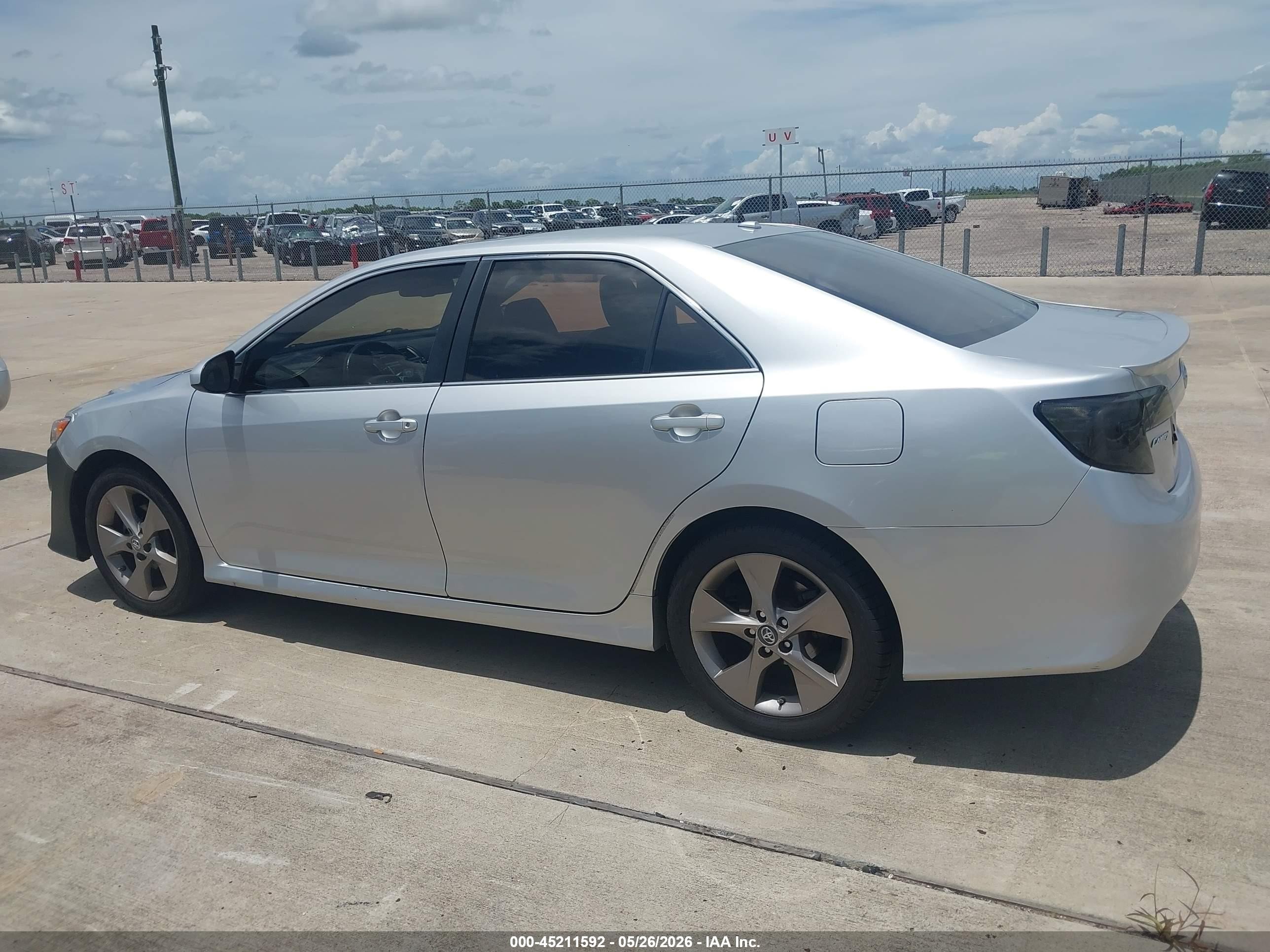 2012 Toyota Camry Se V6 Gray vin: 4T1BK1FK5CU004734