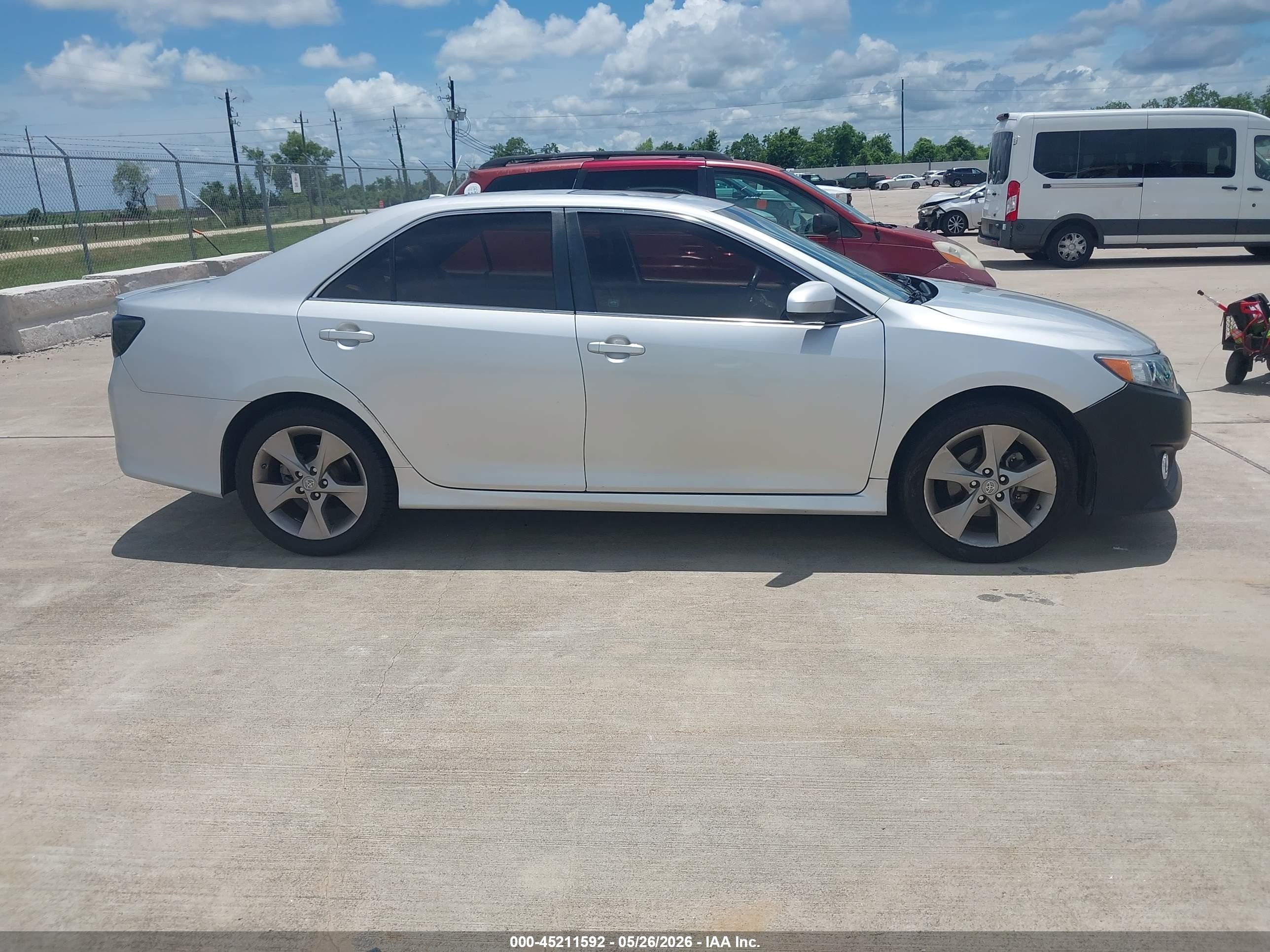 2012 Toyota Camry Se V6 Gray vin: 4T1BK1FK5CU004734