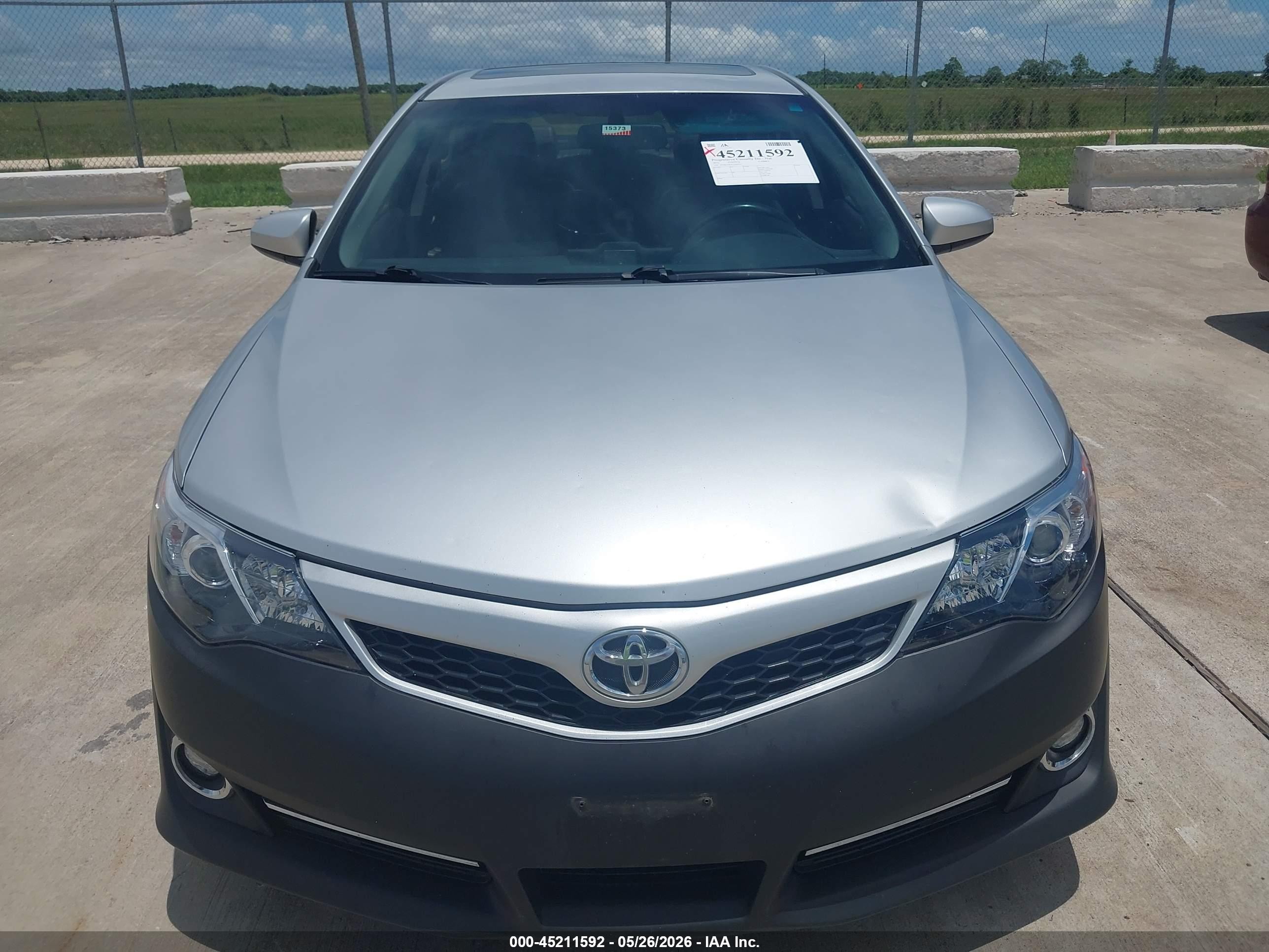 2012 Toyota Camry Se V6 Gray vin: 4T1BK1FK5CU004734