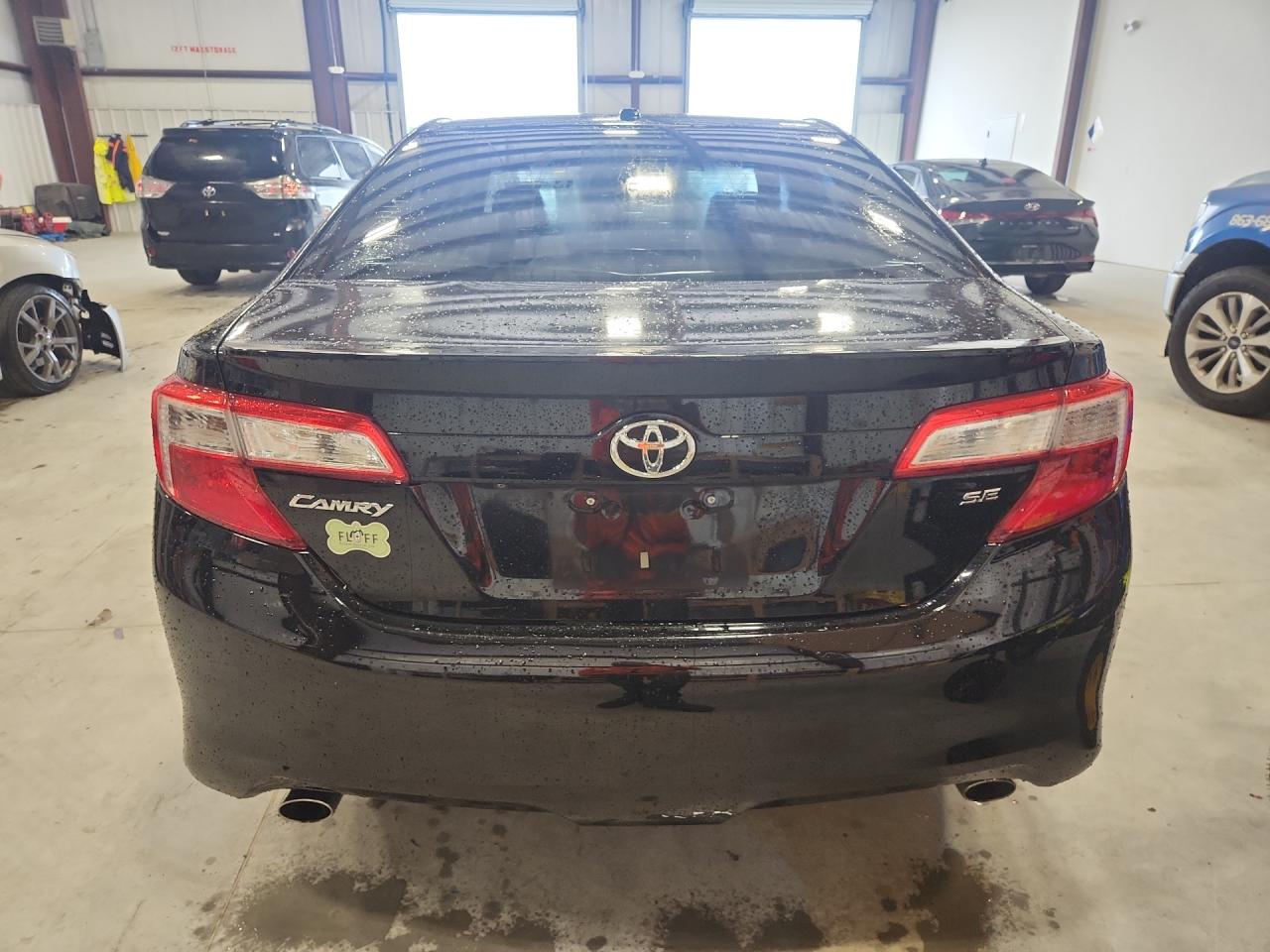 2012 Toyota Camry Se V6 Черный vin: 4T1BK1FK5CU005821