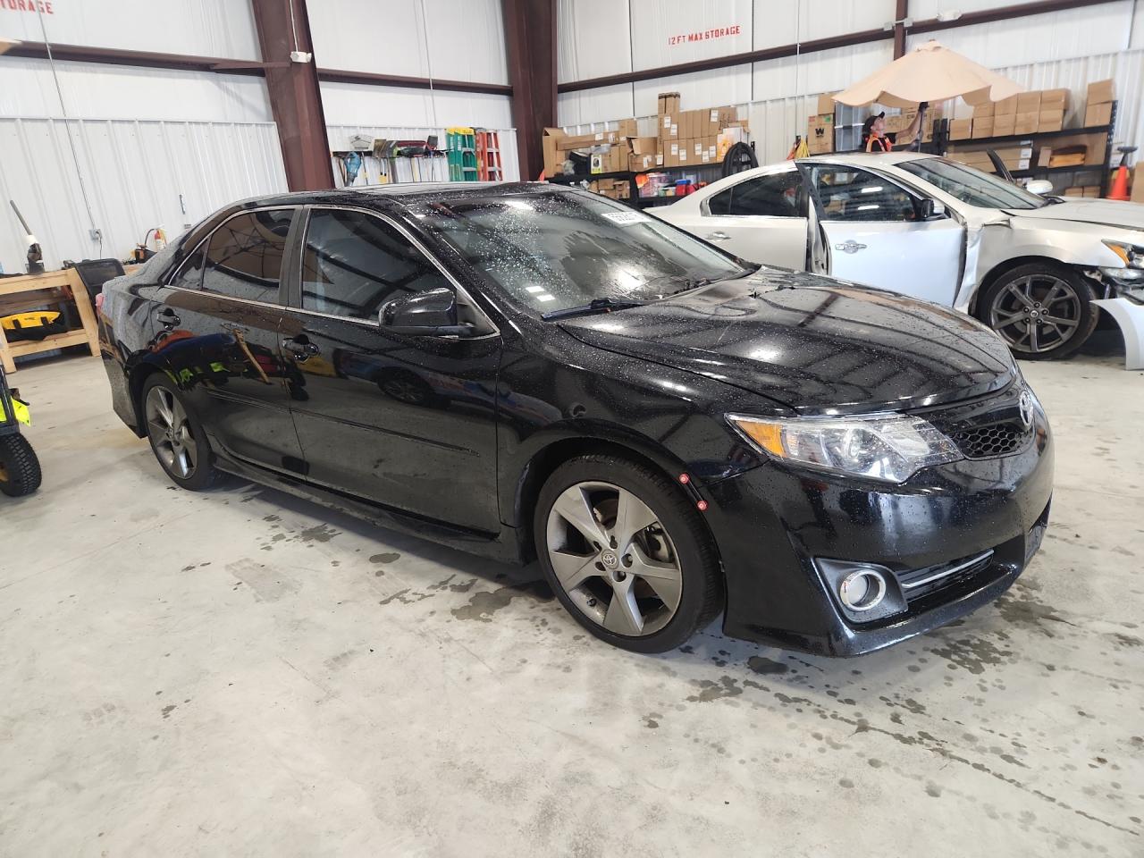 2012 Toyota Camry Se V6 Черный vin: 4T1BK1FK5CU005821