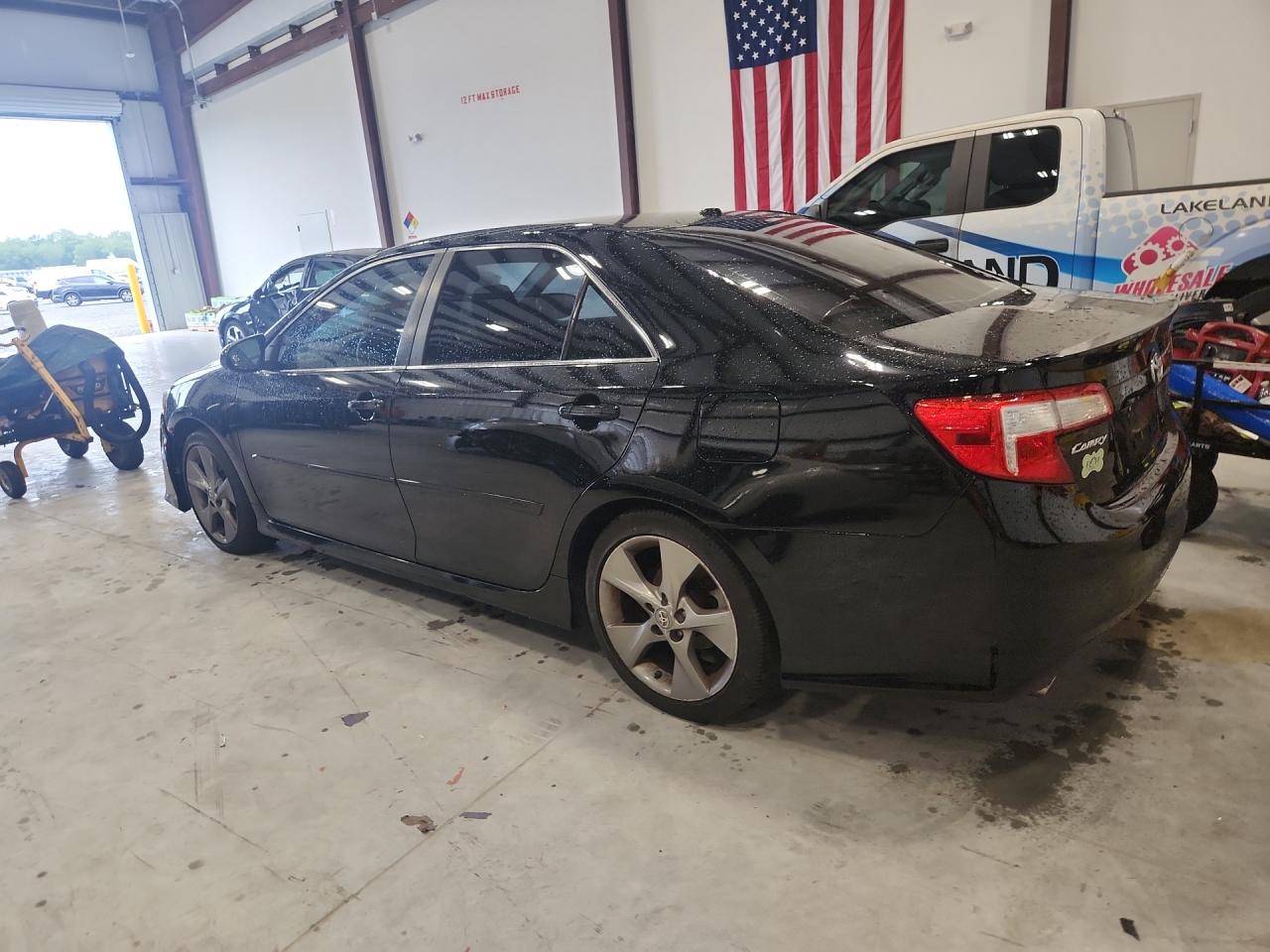 2012 Toyota Camry Se V6 Черный vin: 4T1BK1FK5CU005821