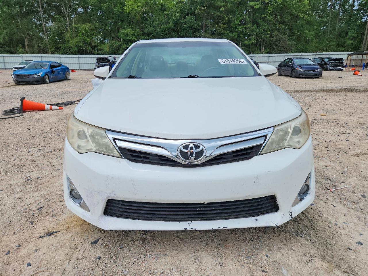 2012 Toyota Camry Xle V6 White vin: 4T1BK1FK5CU500410