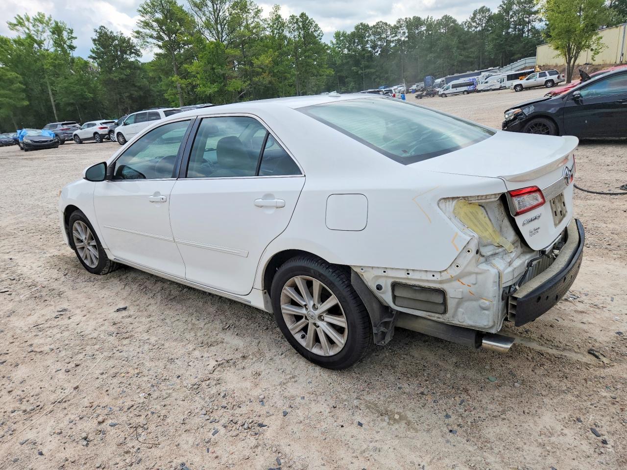 2012 Toyota Camry Xle V6 White vin: 4T1BK1FK5CU500410