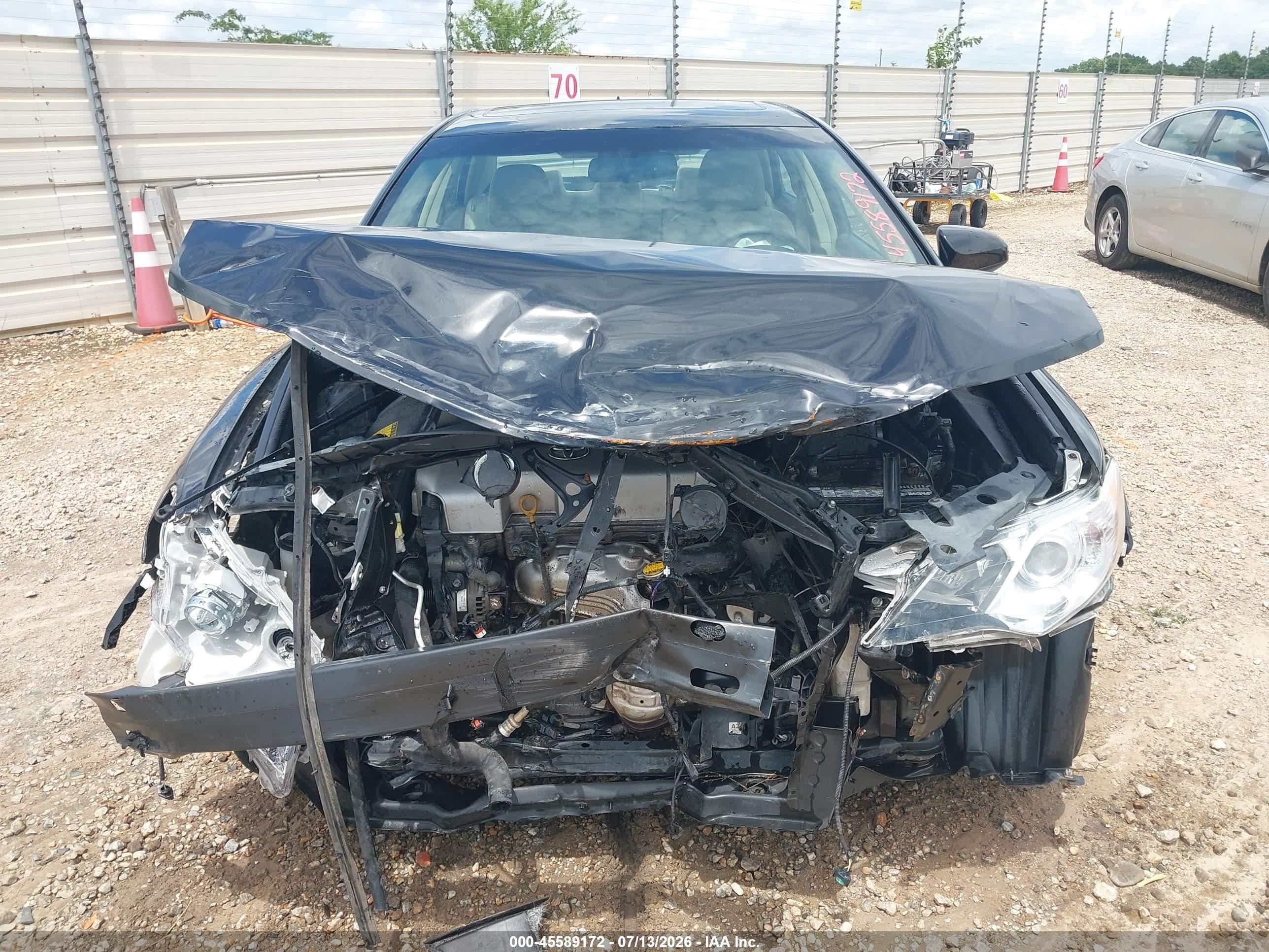 2012 Toyota Camry Xle V6 Black vin: 4T1BK1FK5CU505199