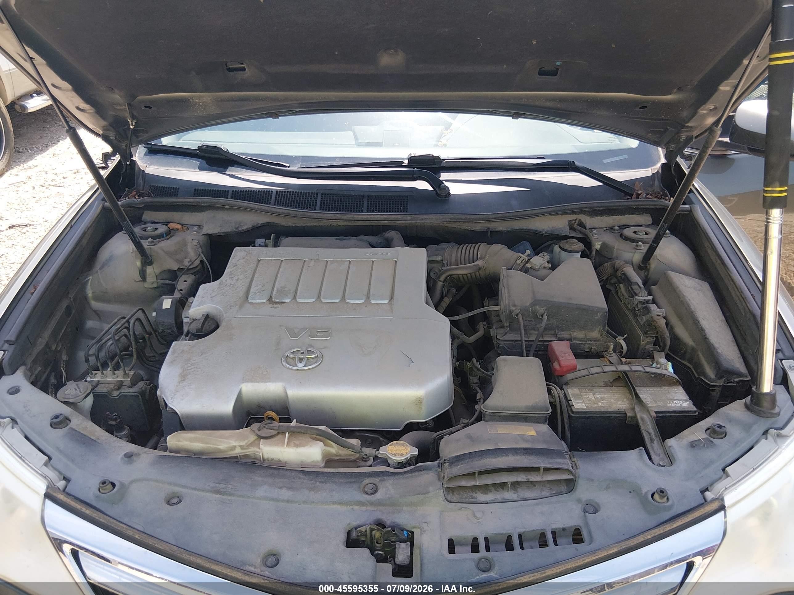2012 Toyota Camry Xle V6 Gray vin: 4T1BK1FK5CU509950