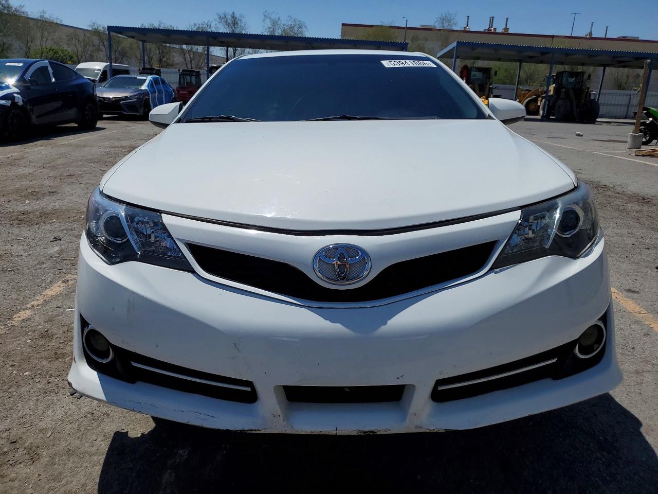 2012 Toyota Camry Se V6 White vin: 4T1BK1FK5CU510662