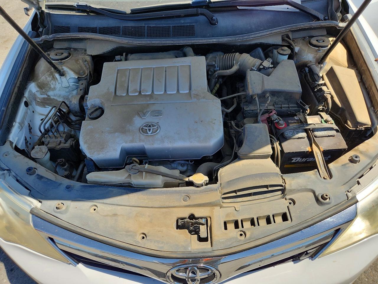 2012 Toyota Camry Xle V6 White vin: 4T1BK1FK5CU517515