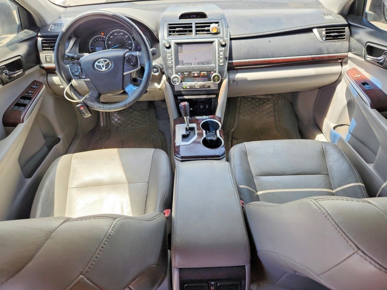 2012 Toyota Camry Xle V6 White vin: 4T1BK1FK5CU517515