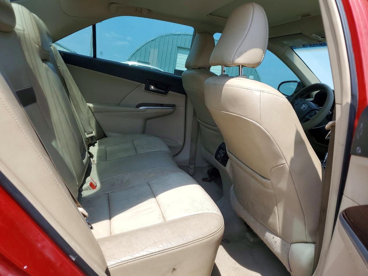 2012 Toyota Camry Xle V6 Red vin: 4T1BK1FK5CU524593