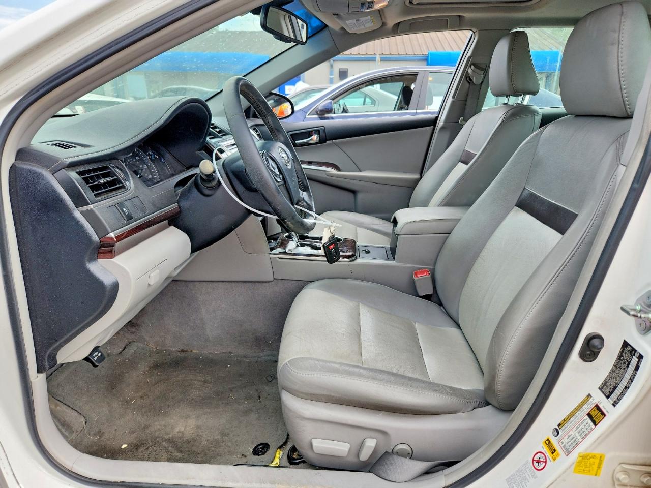 2012 Toyota Camry Xle V6 White vin: 4T1BK1FK5CU524769