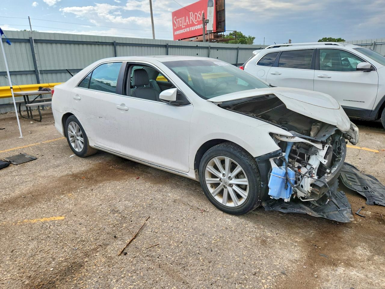 2012 Toyota Camry Xle V6 White vin: 4T1BK1FK5CU524769