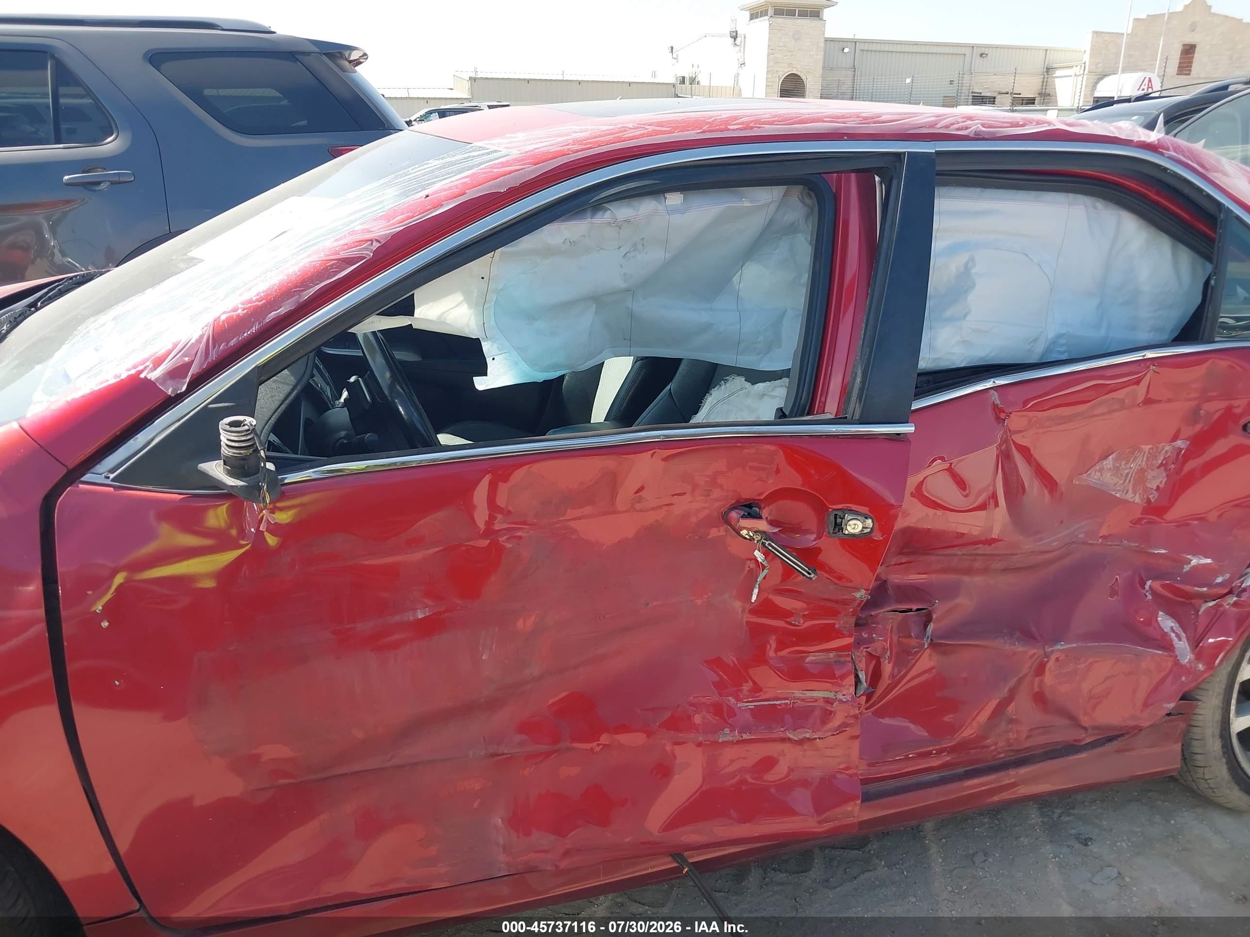 2014 Toyota Camry Se V6 Red vin: 4T1BK1FK5EU543079