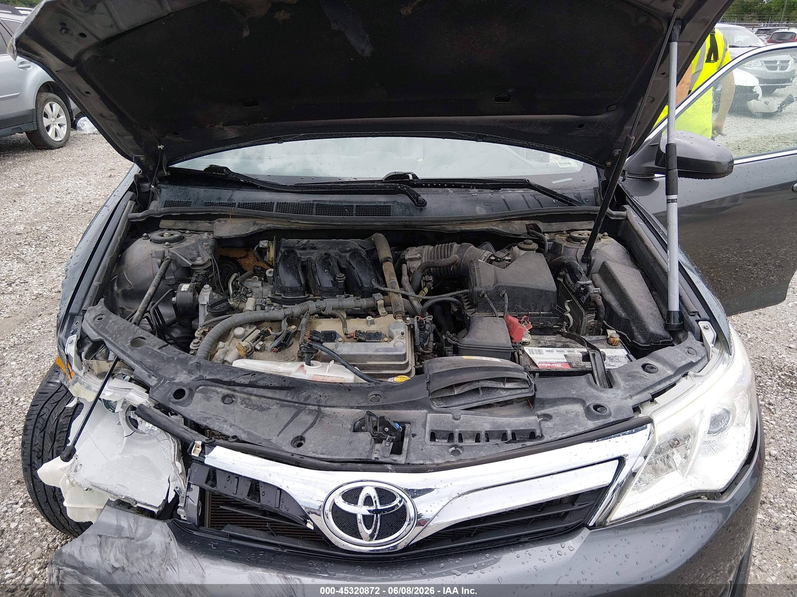 2014 Toyota Camry Xle V6 Gray vin: 4T1BK1FK5EU548234