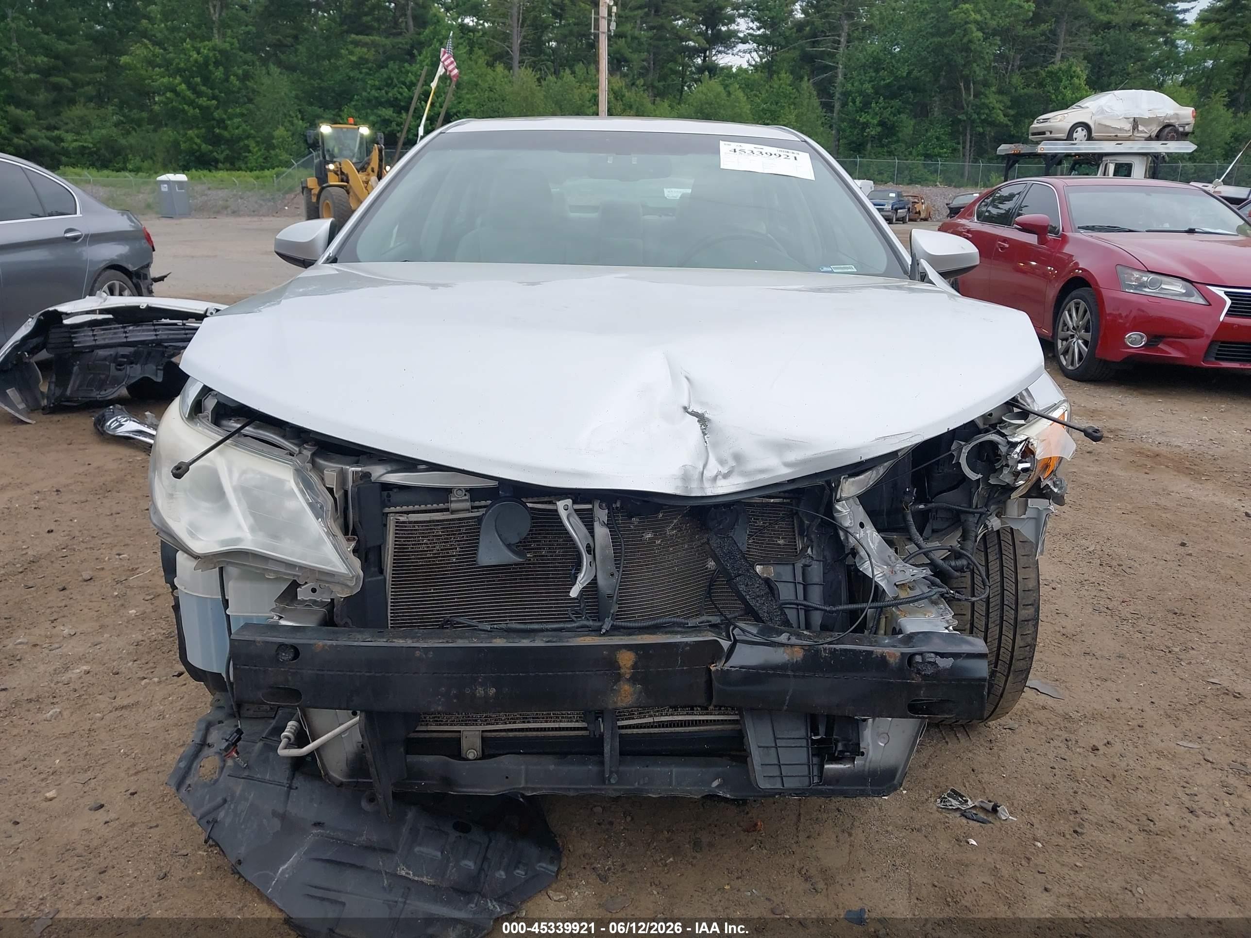 2012 Toyota Camry Xle V6 Silver vin: 4T1BK1FK6CU014561