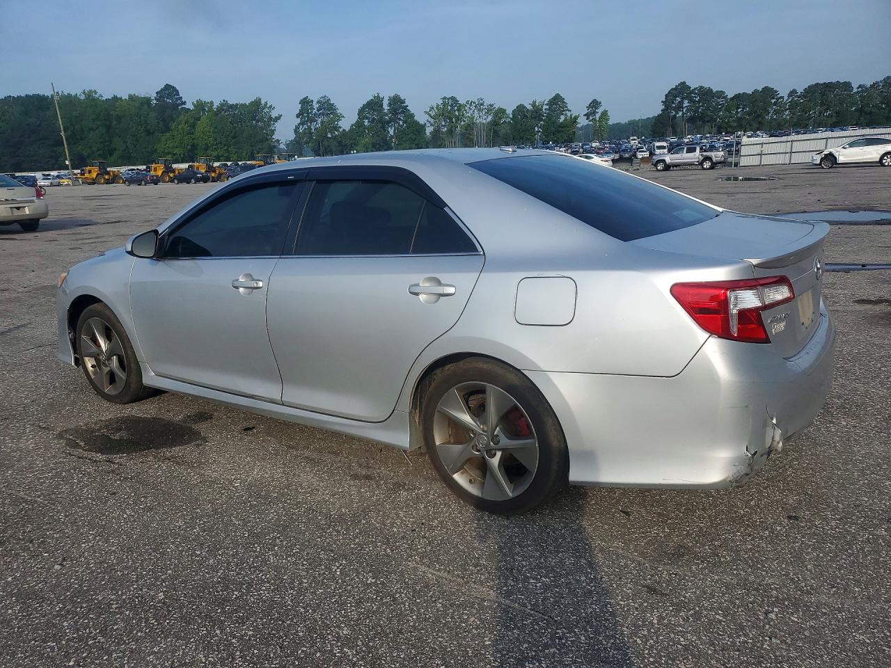 2012 Toyota Camry Se V6 Silver vin: 4T1BK1FK6CU018576