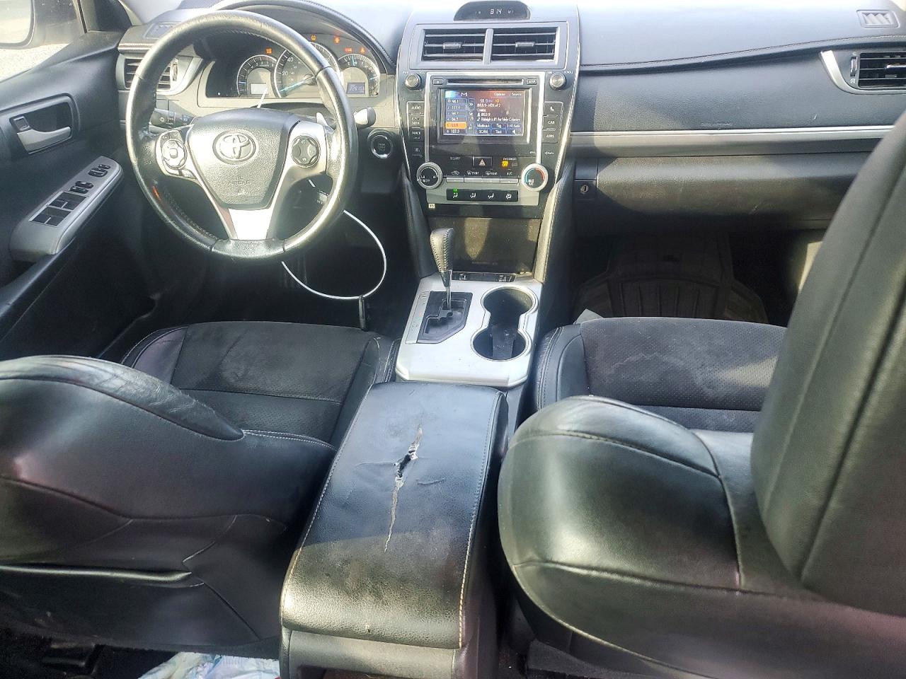 2012 Toyota Camry Se V6 Silver vin: 4T1BK1FK6CU018576