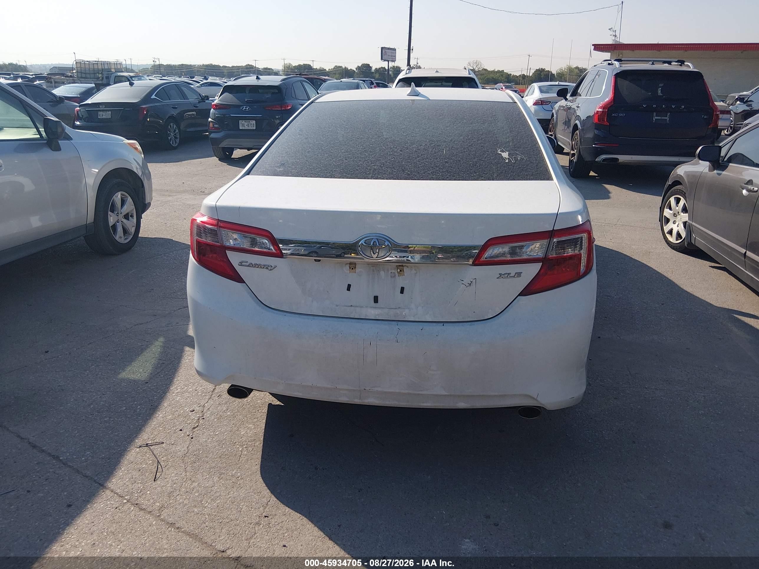 2012 Toyota Camry Xle V6 White vin: 4T1BK1FK6CU501100