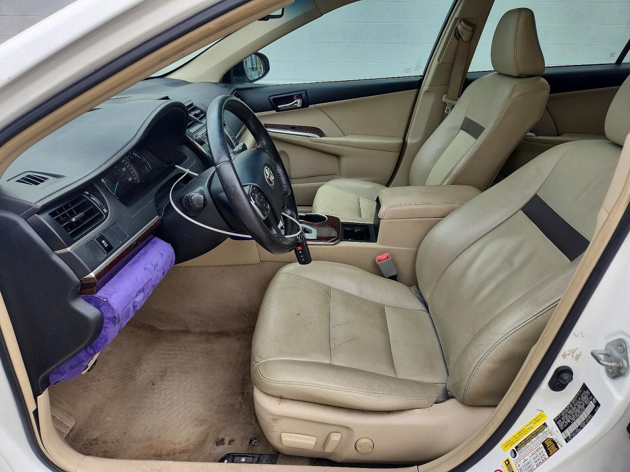 2012 Toyota Camry Xle V6 Белый vin: 4T1BK1FK6CU505129