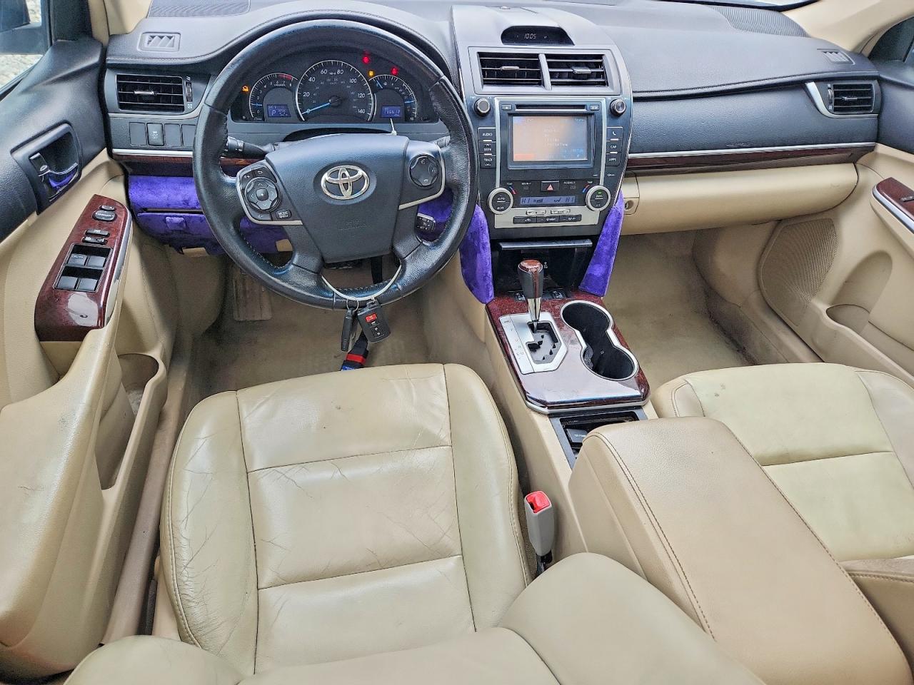 2012 Toyota Camry Xle V6 Белый vin: 4T1BK1FK6CU505129