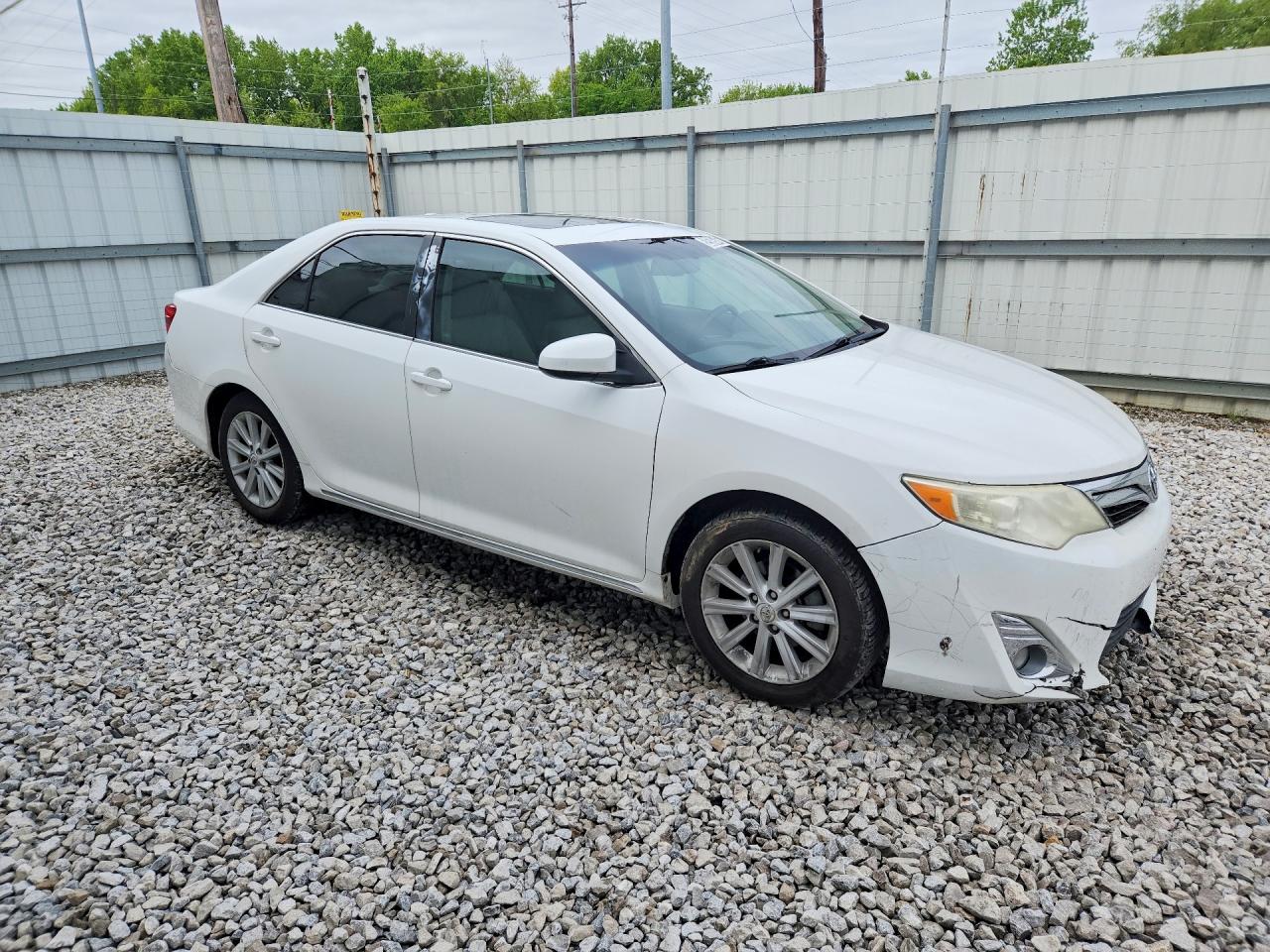 2012 Toyota Camry Xle V6 Белый vin: 4T1BK1FK6CU505129
