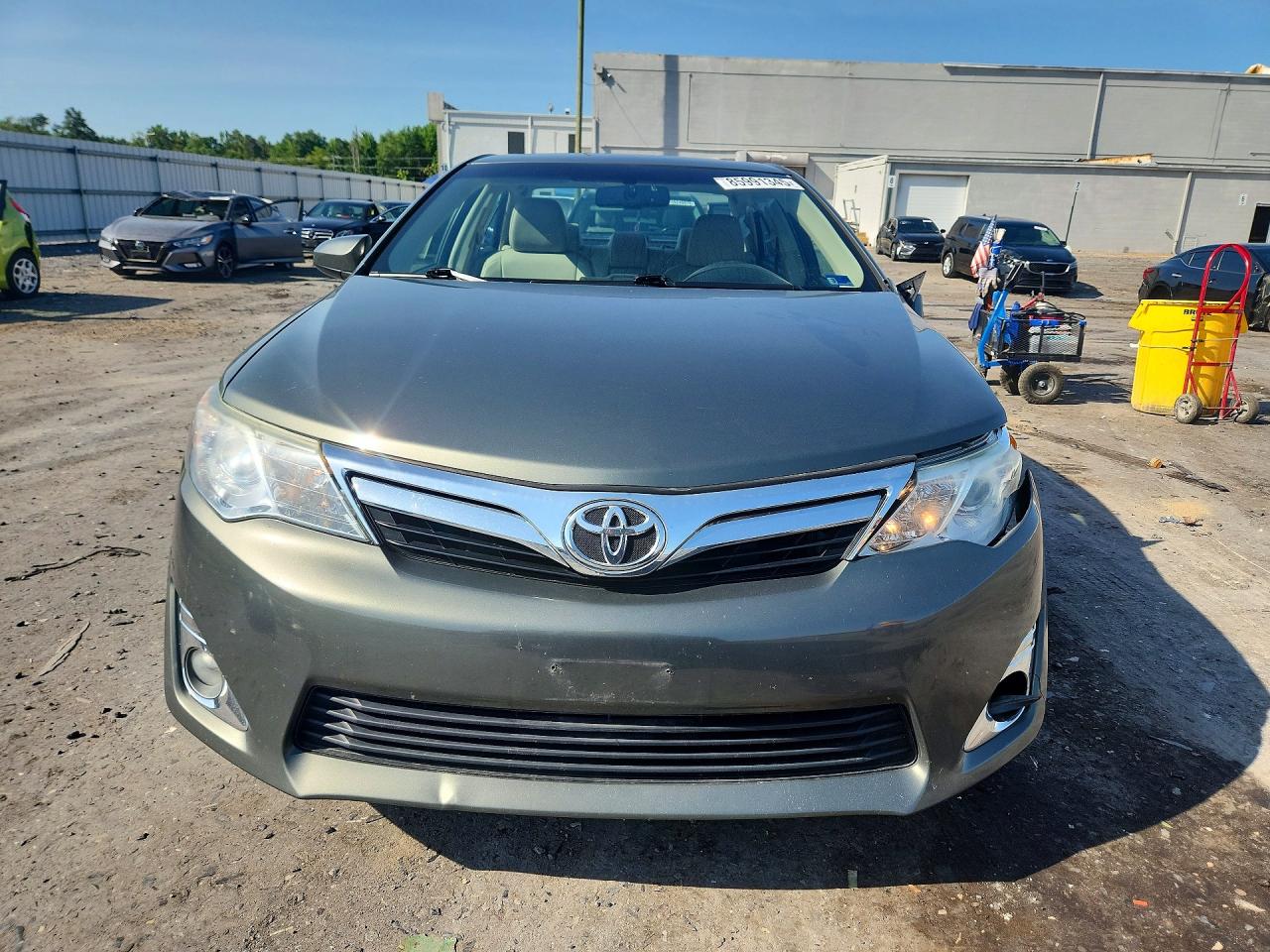 2012 Toyota Camry Xle V6 Gray vin: 4T1BK1FK6CU507060