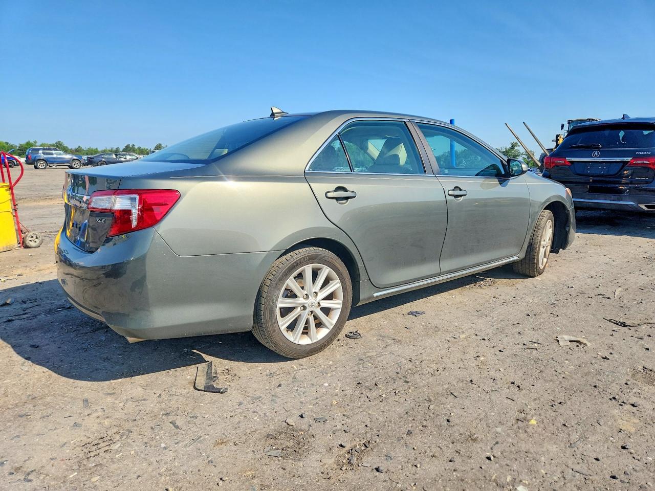 2012 Toyota Camry Xle V6 Gray vin: 4T1BK1FK6CU507060