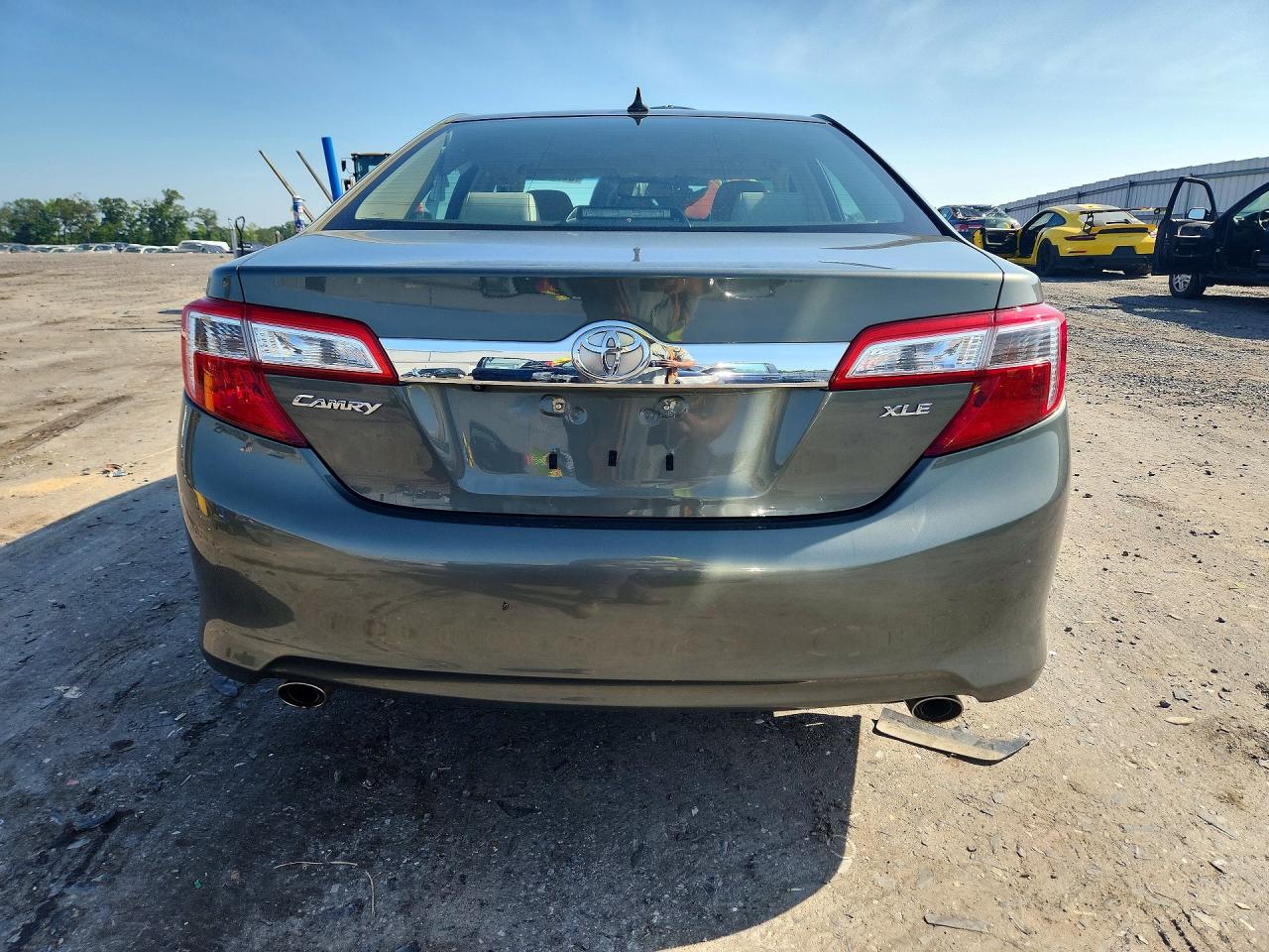 2012 Toyota Camry Xle V6 Gray vin: 4T1BK1FK6CU507060