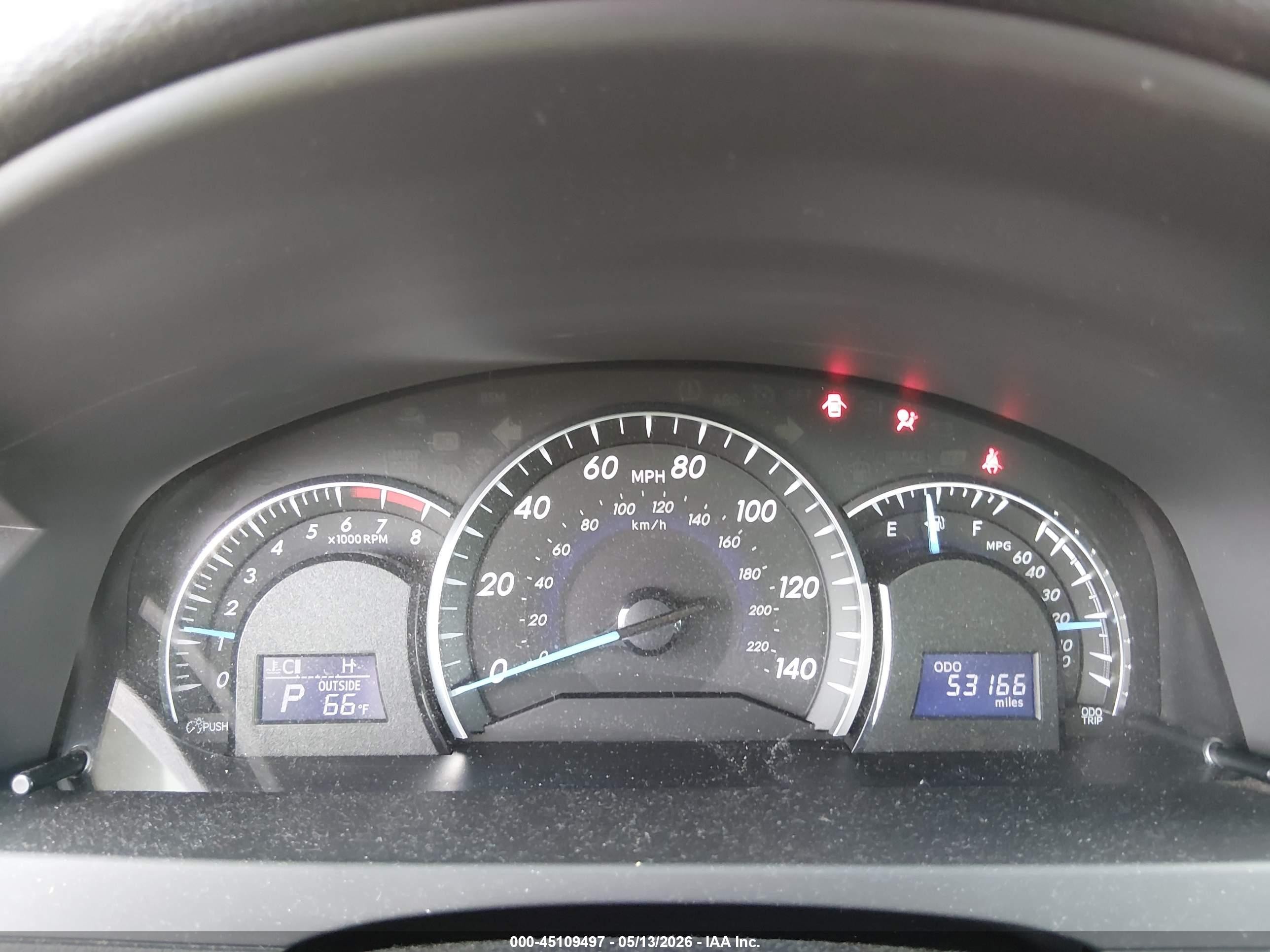 2012 Toyota Camry Xle V6 Red vin: 4T1BK1FK6CU508368