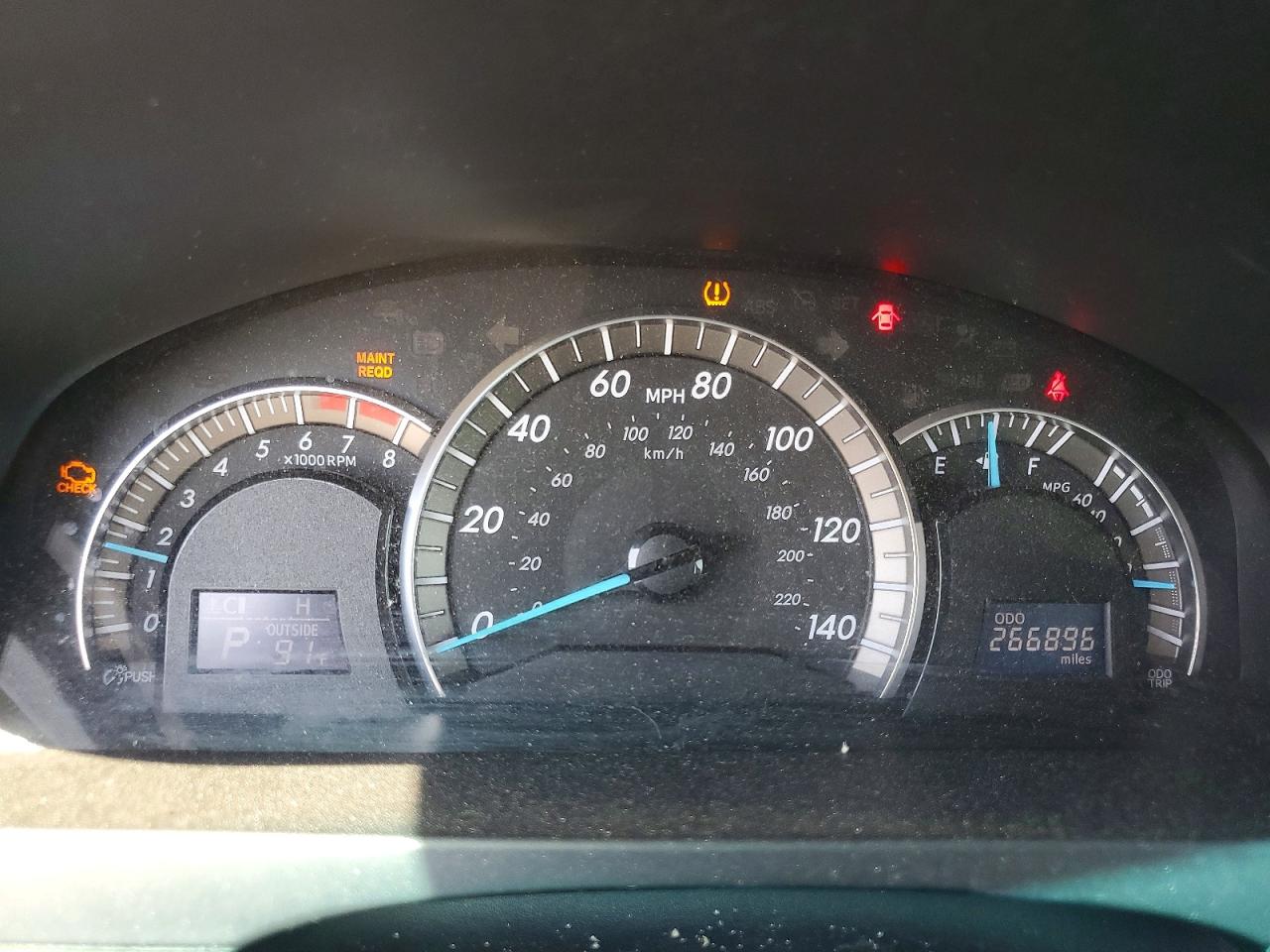 2012 Toyota Camry Se V6 Белый vin: 4T1BK1FK6CU521041