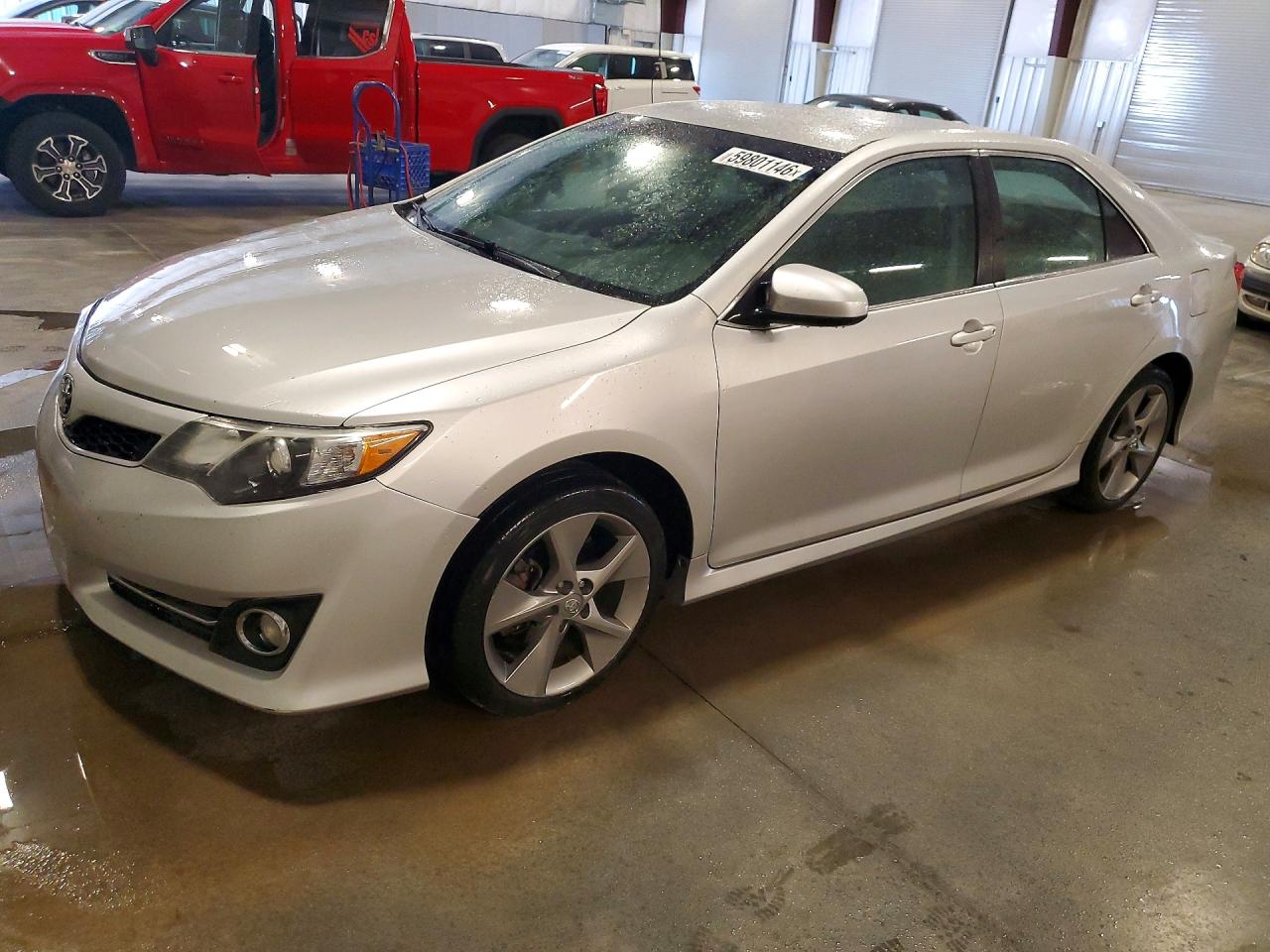 2013 Toyota Camry Se V6 Silver vin: 4T1BK1FK6DU525477