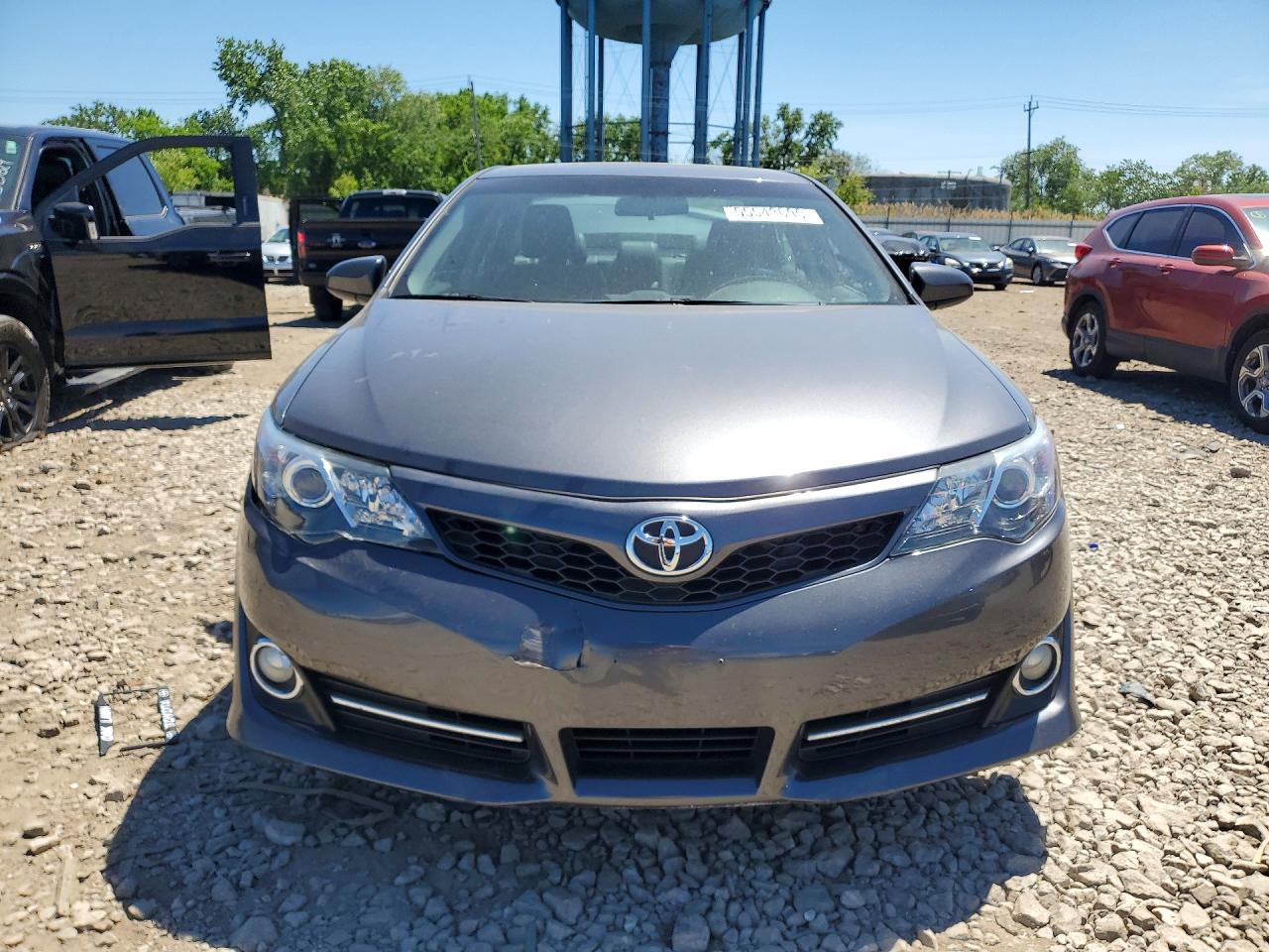 2013 Toyota Camry Se V6 Gray vin: 4T1BK1FK6DU535555