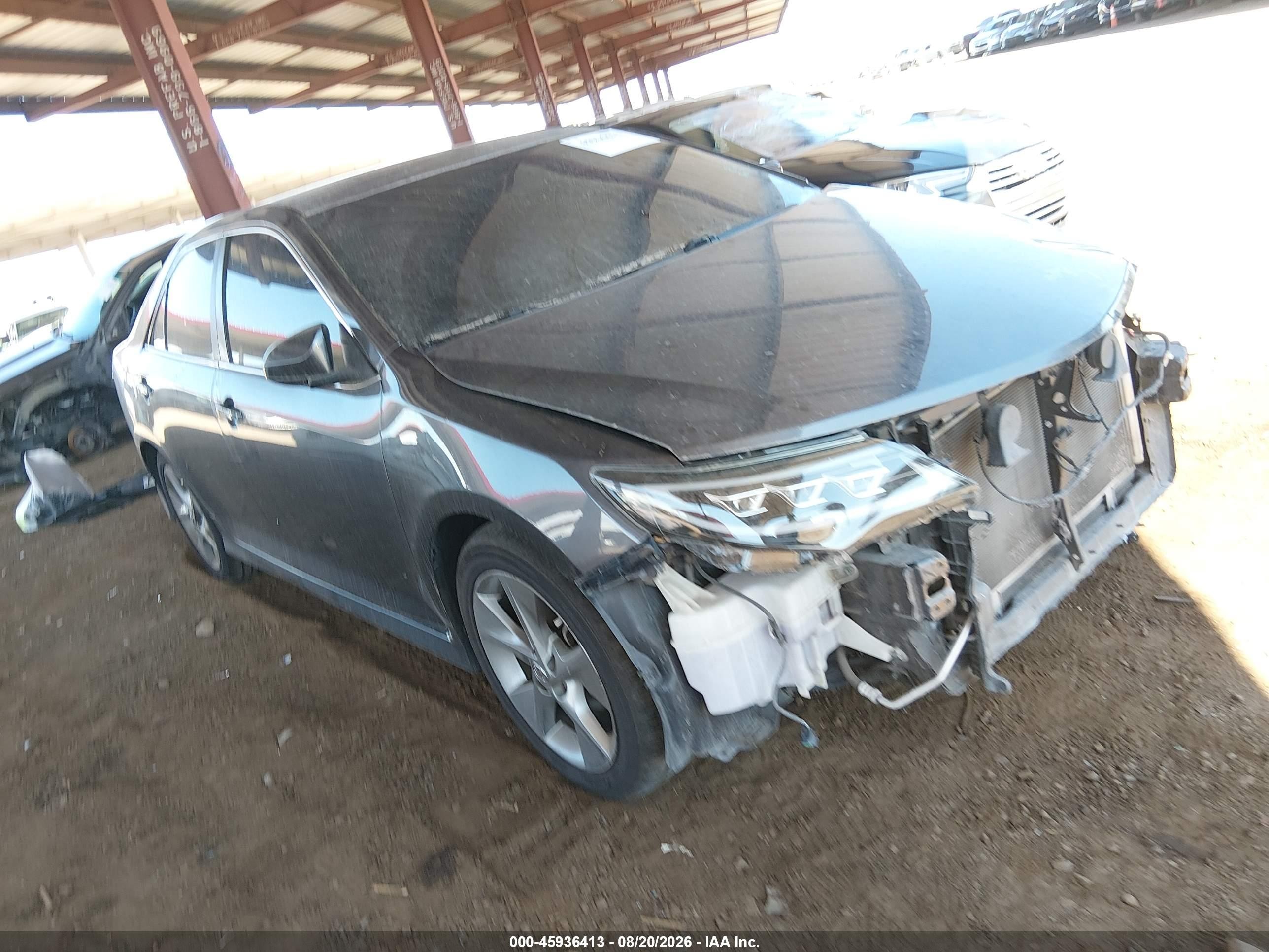 2014 Toyota Camry Se V6 Gray vin: 4T1BK1FK6EU025742