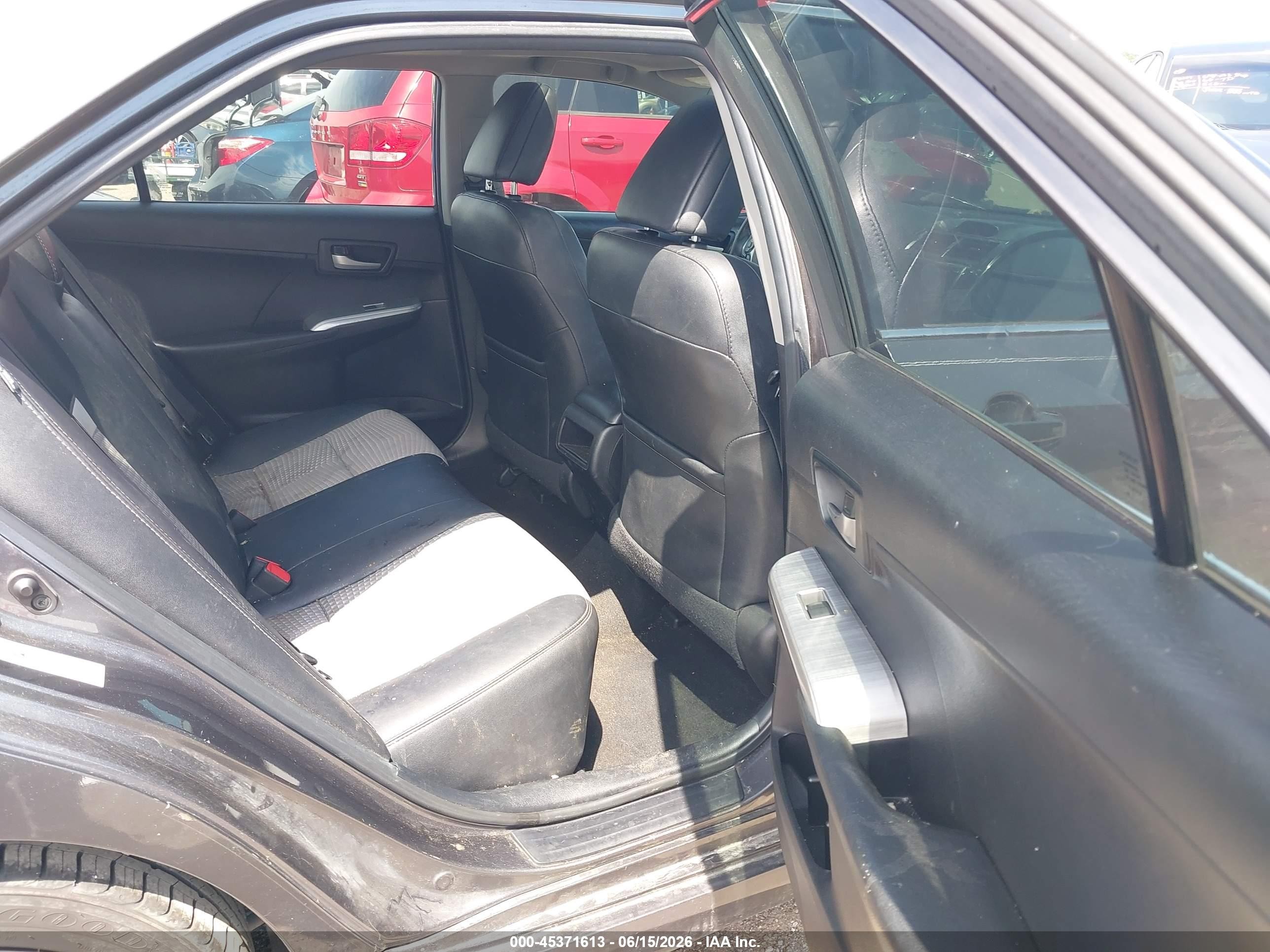 2014 Toyota Camry Se V6 Серый vin: 4T1BK1FK6EU539915