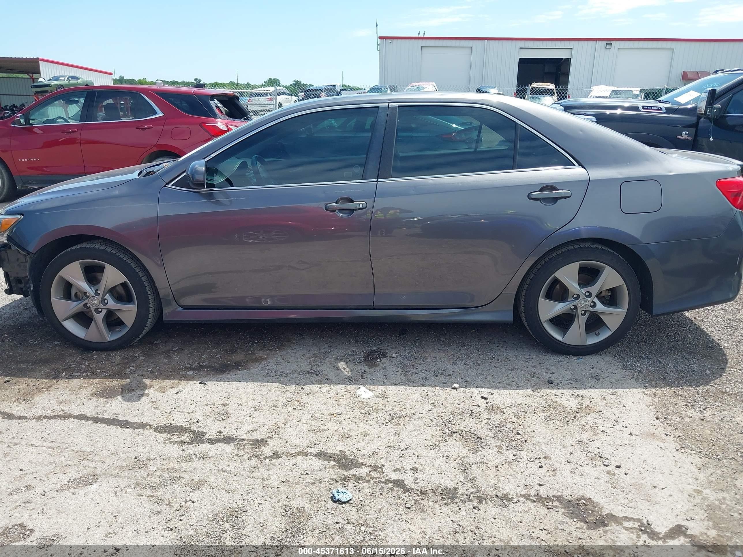 2014 Toyota Camry Se V6 Серый vin: 4T1BK1FK6EU539915