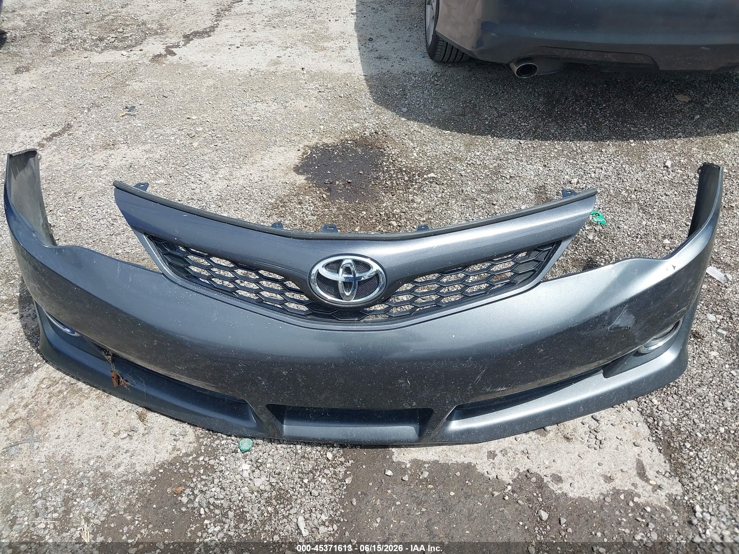 2014 Toyota Camry Se V6 Серый vin: 4T1BK1FK6EU539915