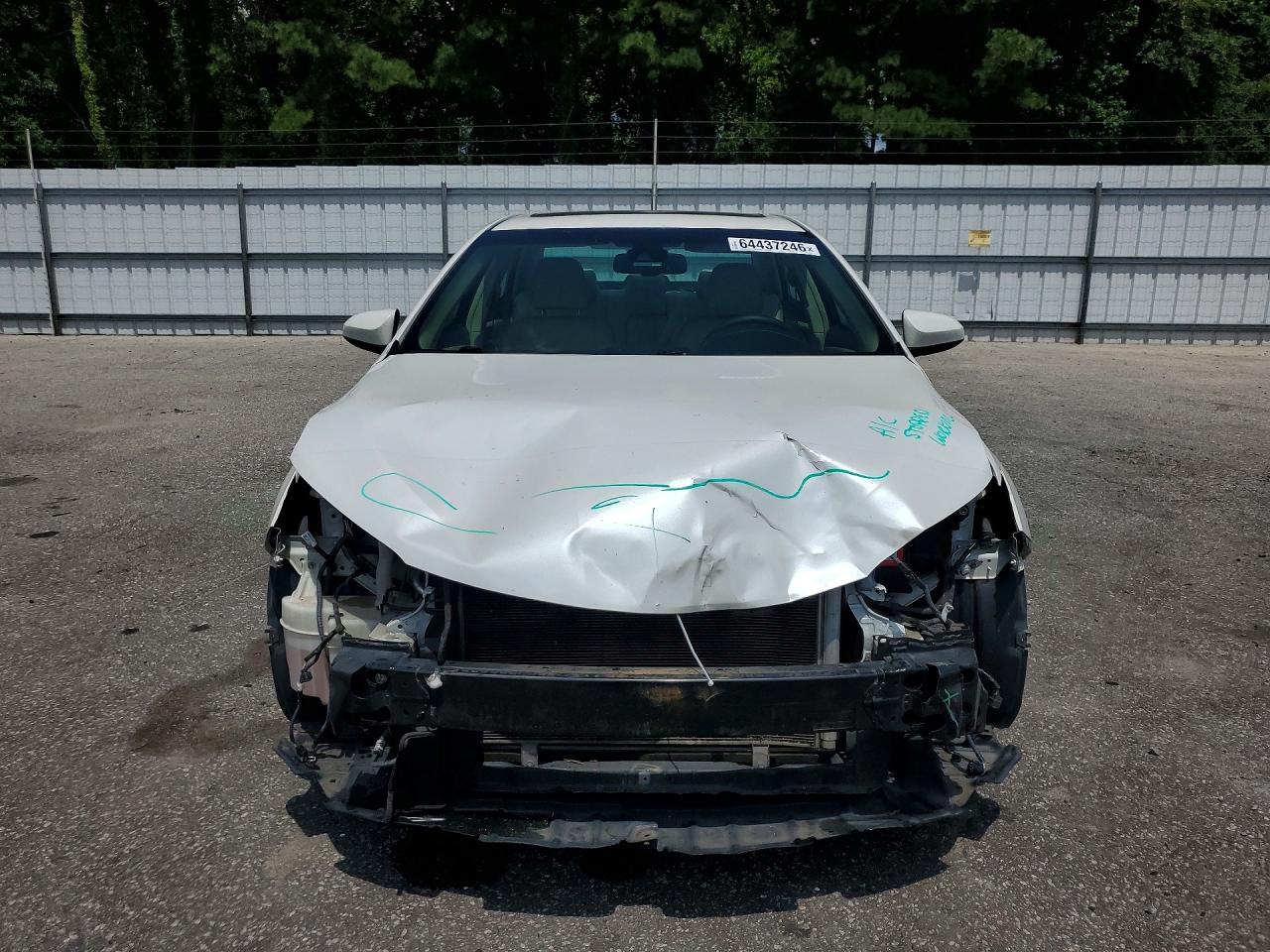 2015 Toyota Camry Xle V6 Белый vin: 4T1BK1FK6FU556506