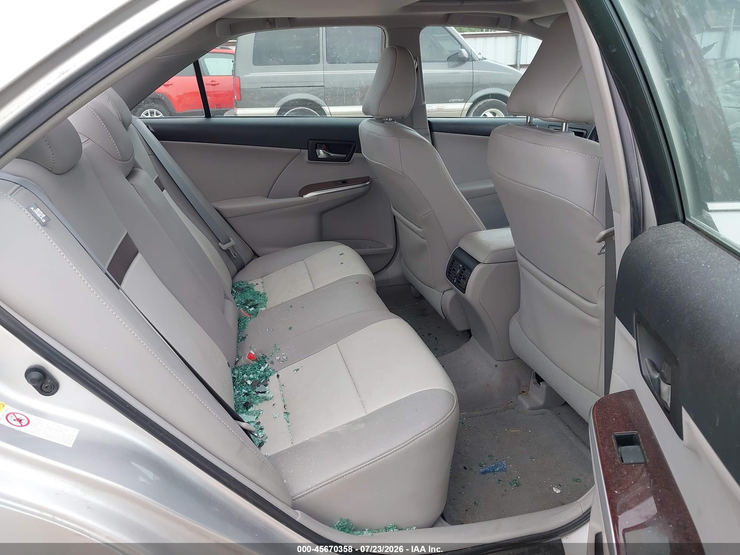 2012 Toyota Camry Xle V6 Серебряный vin: 4T1BK1FK7CU003875