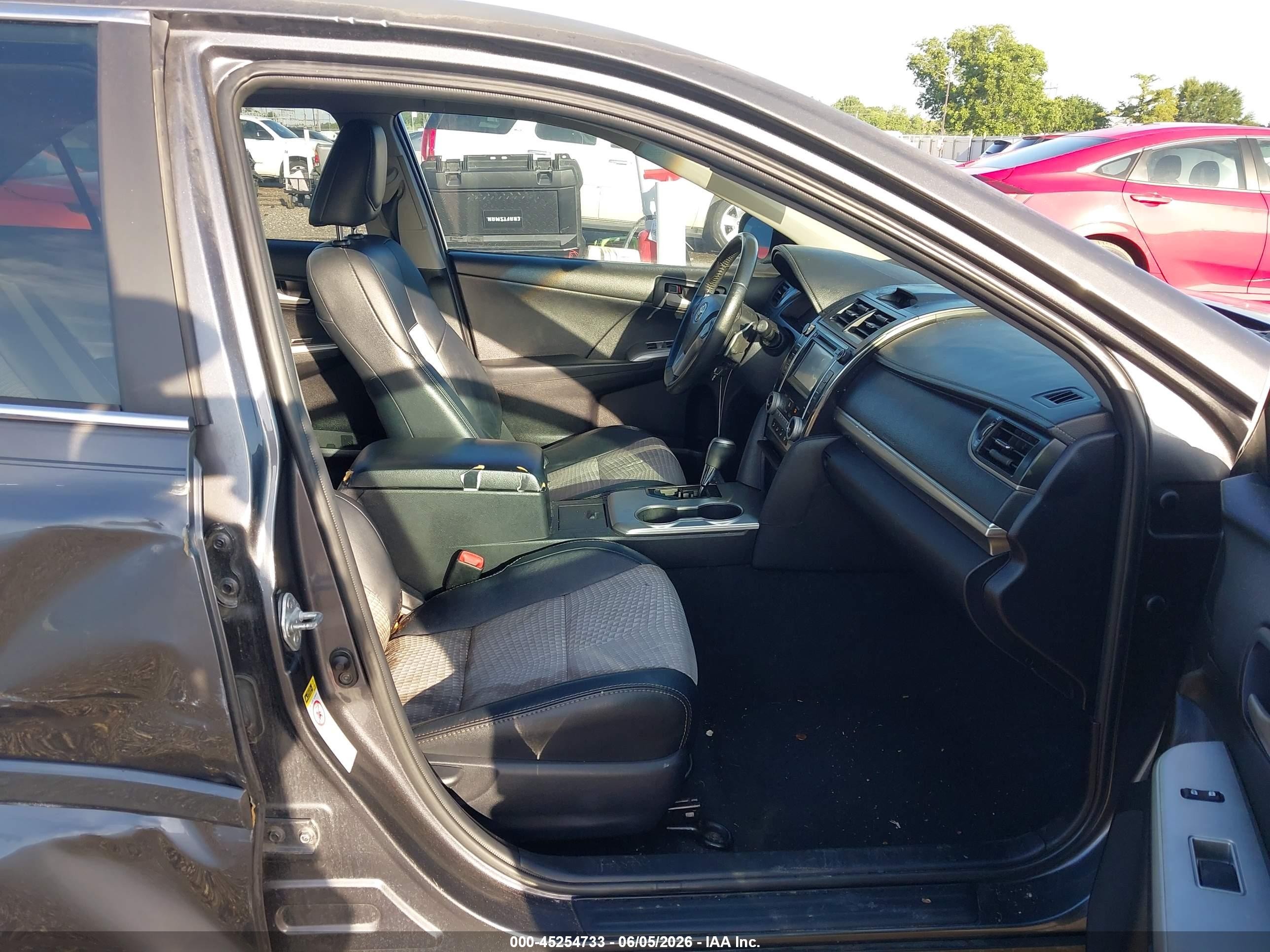 2012 Toyota Camry Se V6 Gray vin: 4T1BK1FK7CU013399