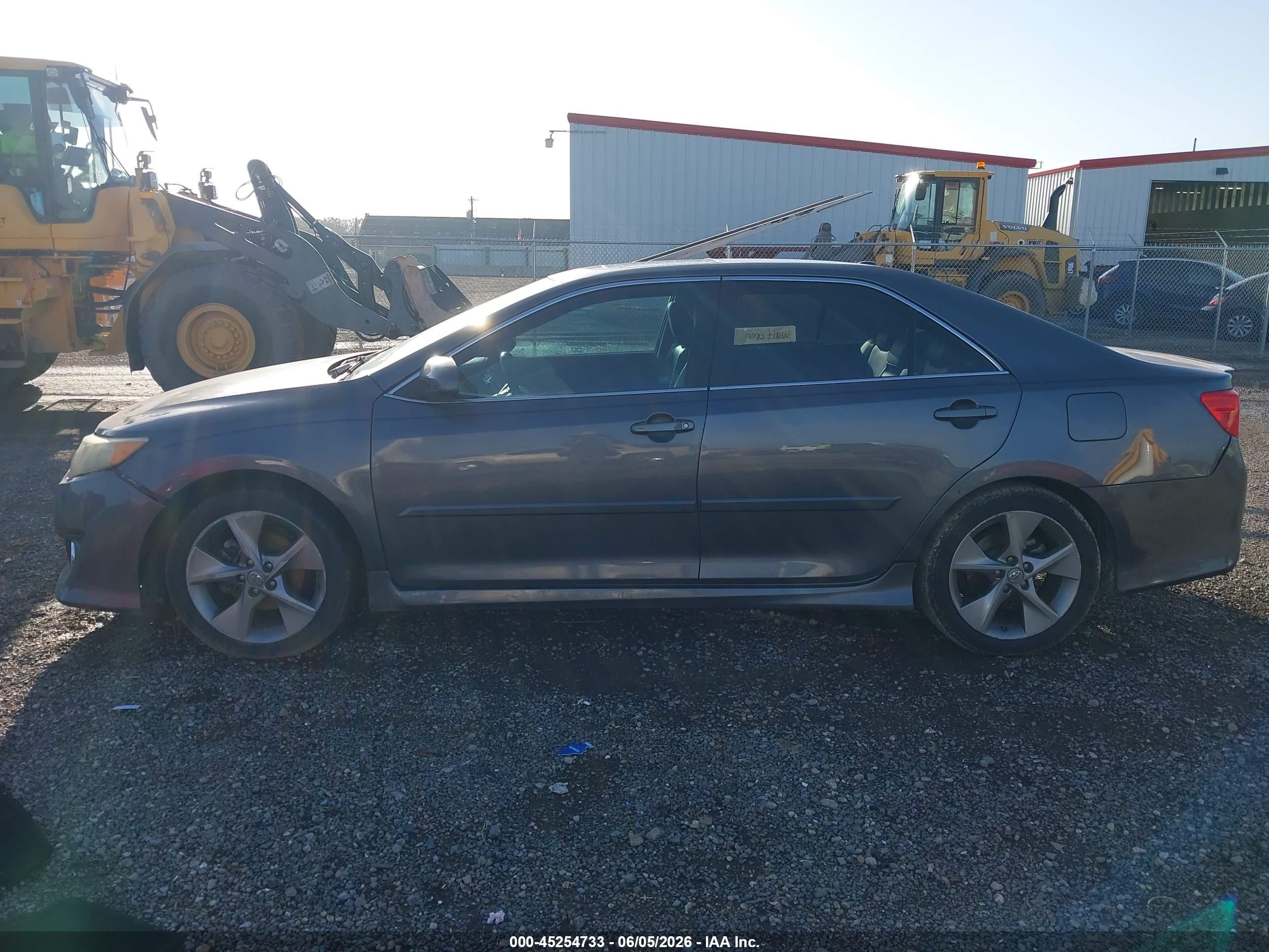 2012 Toyota Camry Se V6 Gray vin: 4T1BK1FK7CU013399
