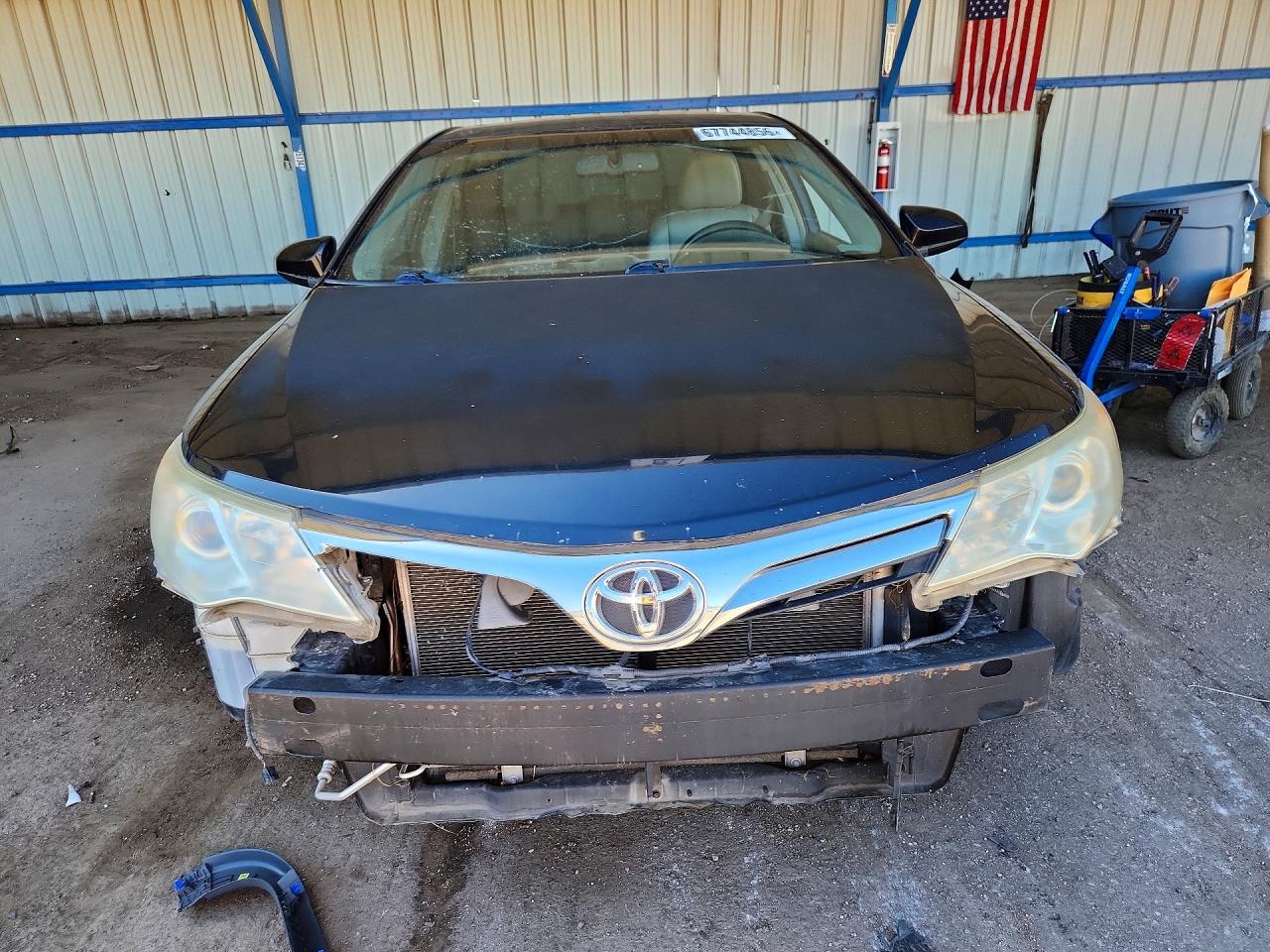 2012 Toyota Camry Xle V6 Black vin: 4T1BK1FK7CU015783