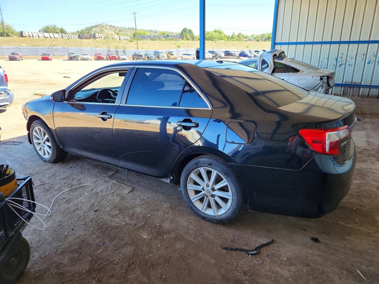 2012 Toyota Camry Xle V6 Black vin: 4T1BK1FK7CU015783