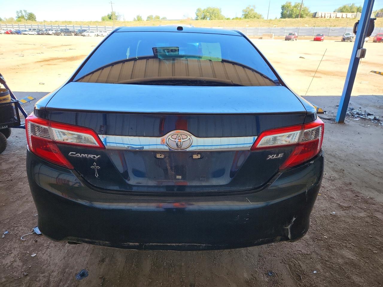2012 Toyota Camry Xle V6 Black vin: 4T1BK1FK7CU015783
