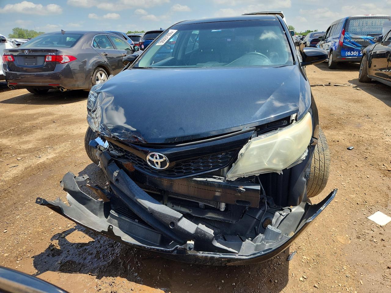 2012 Toyota Camry Se V6 Black vin: 4T1BK1FK7CU019154