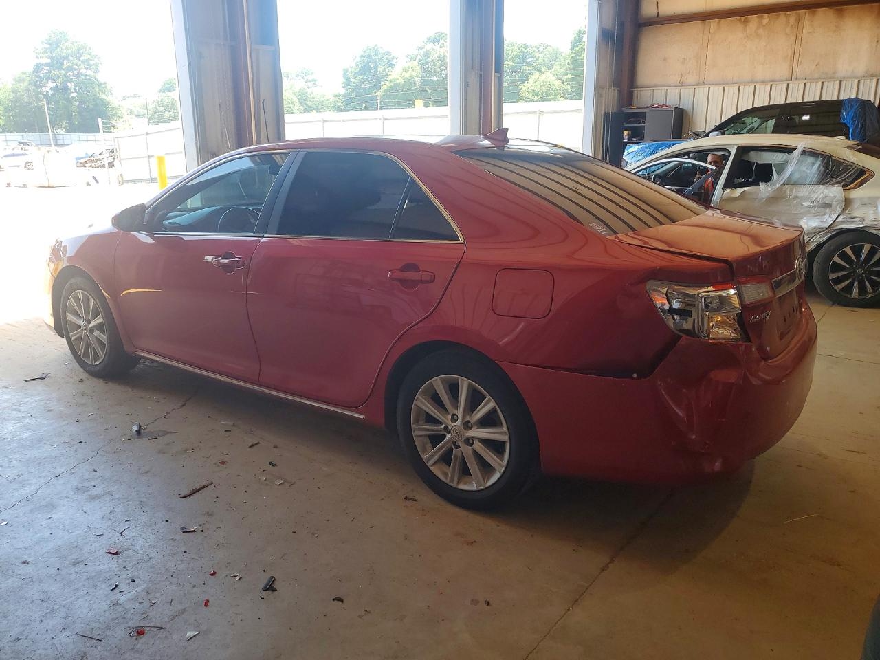 2012 Toyota Camry Xle V6 Red vin: 4T1BK1FK7CU505821