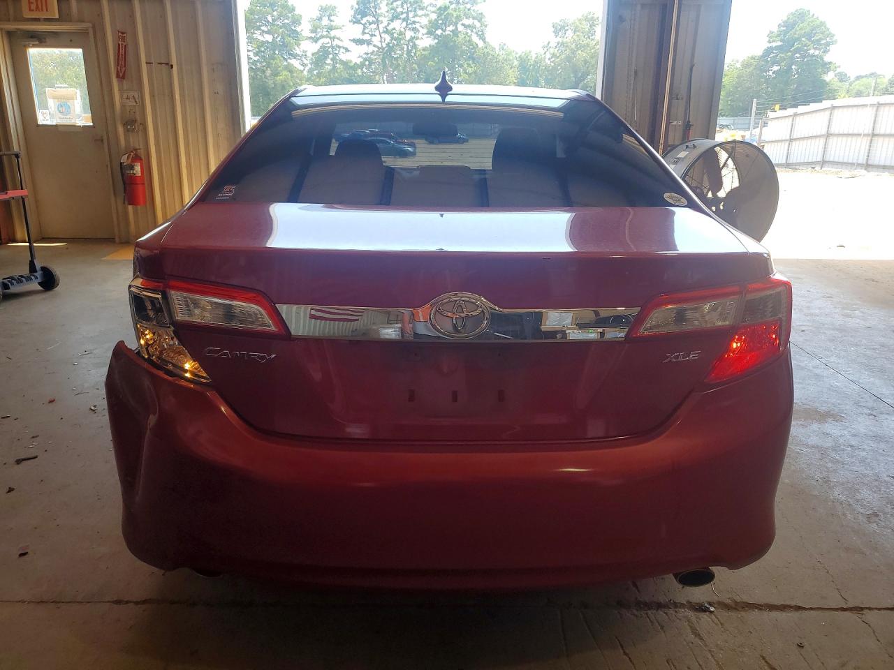 2012 Toyota Camry Xle V6 Red vin: 4T1BK1FK7CU505821