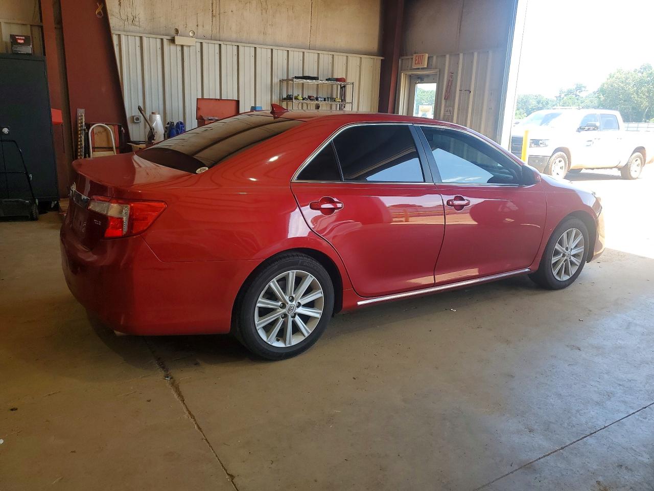 2012 Toyota Camry Xle V6 Red vin: 4T1BK1FK7CU505821
